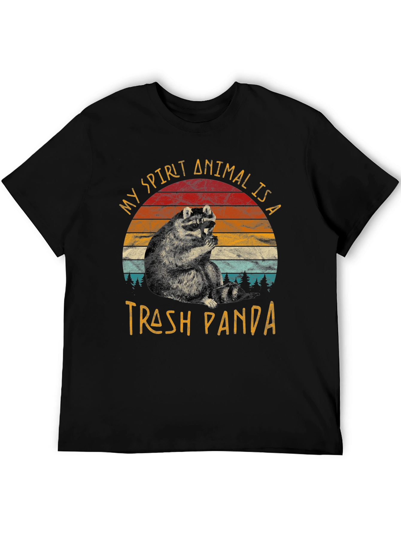 My Spirit Animal Trash Panda Graphic T-Shirt
