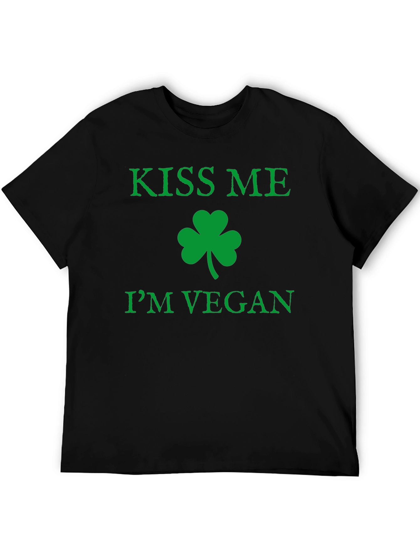 Kiss Me Im Vegan T-Shirt St. Patricks Day