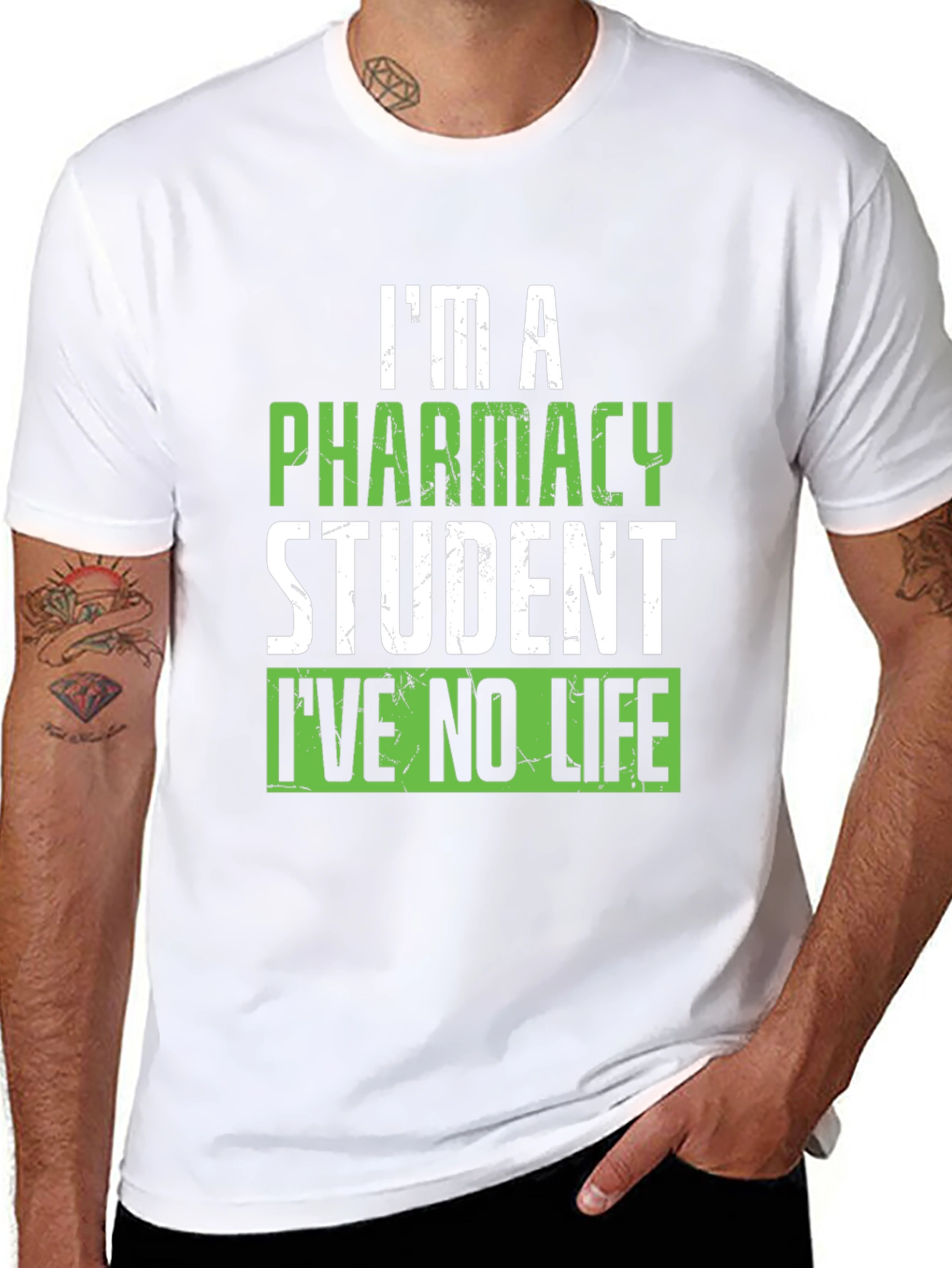 Pharmacy Student Funny Graphic T-Shirt