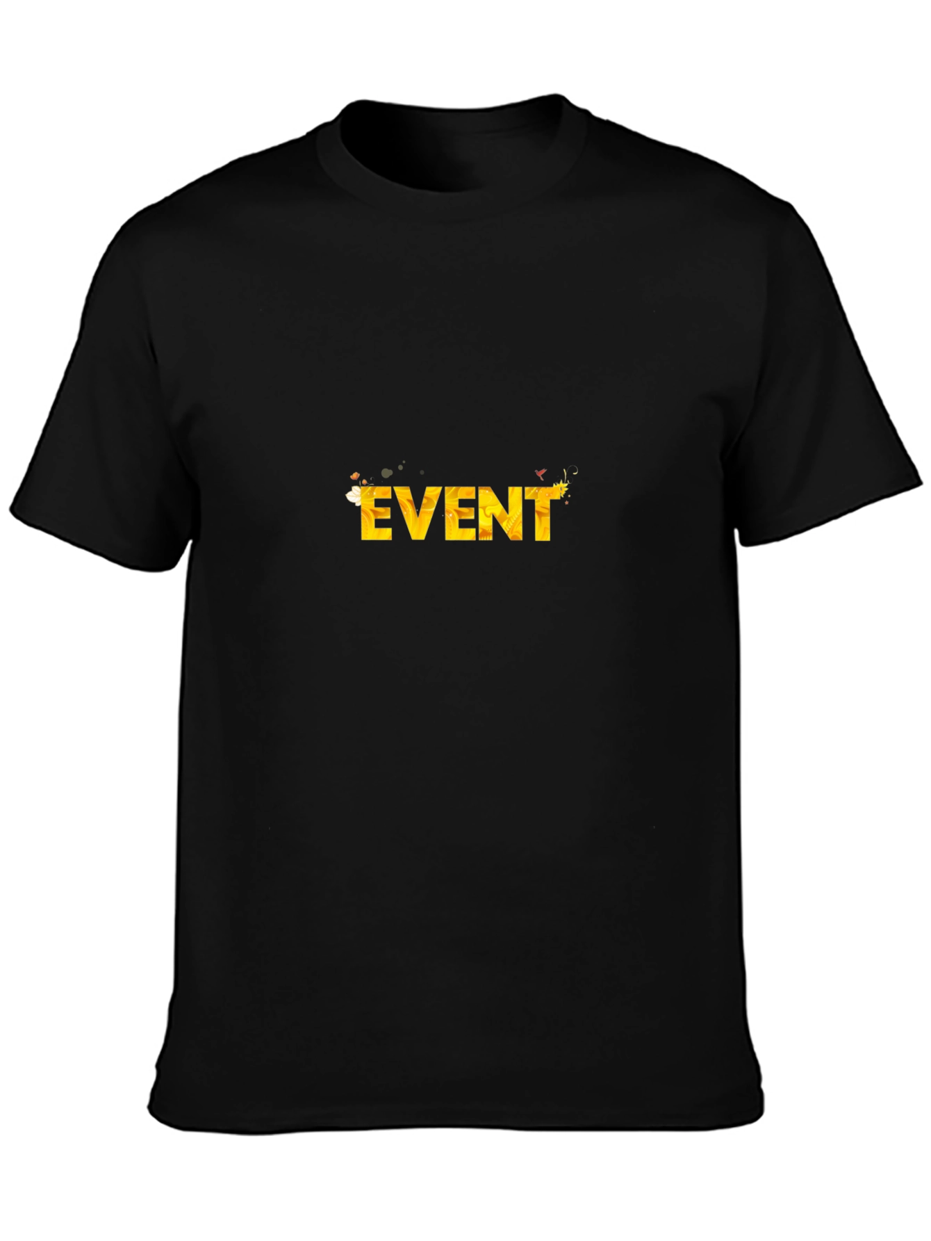 Event T-Shirt - Black Cotton Tee