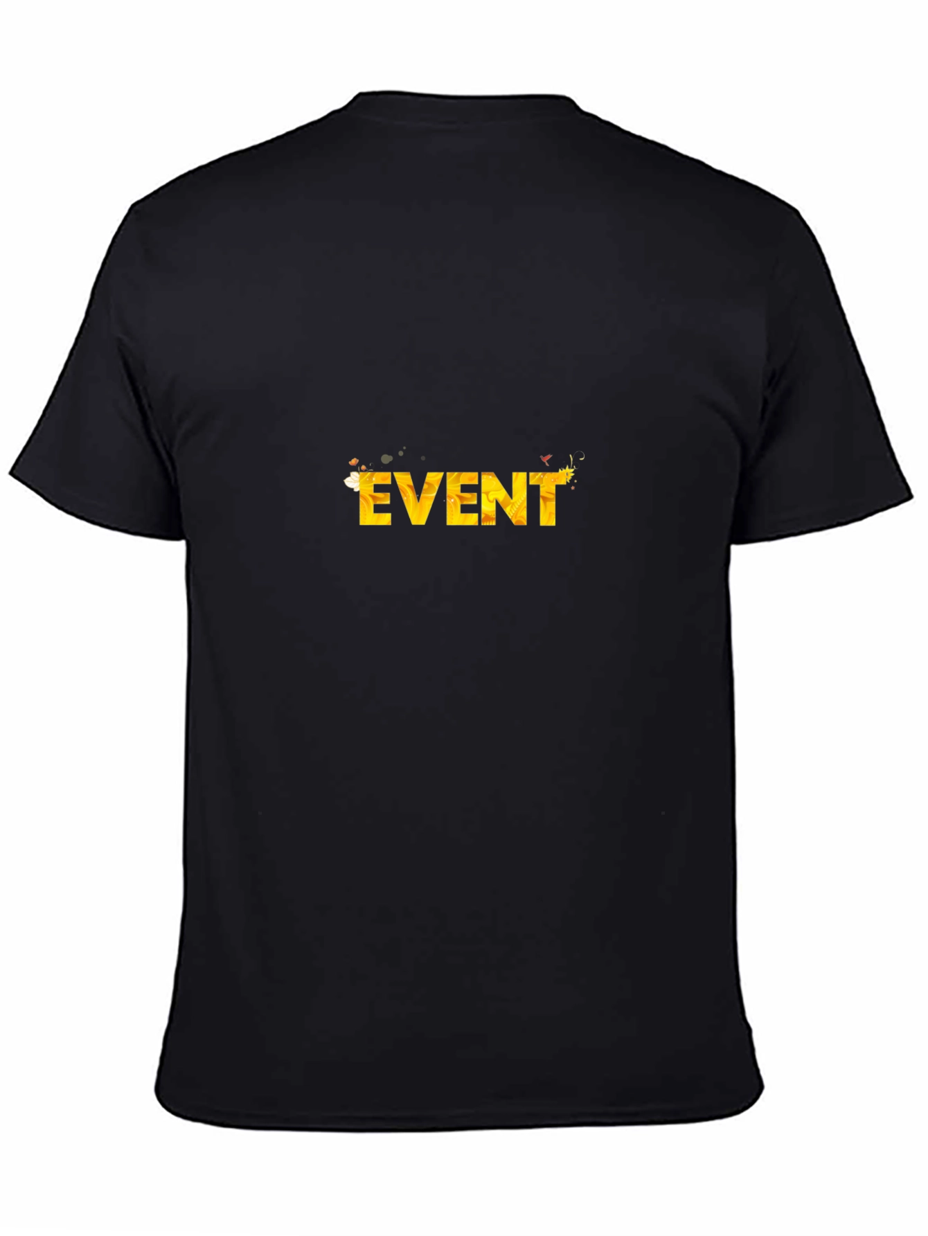 Event T-Shirt - Black Cotton Tee