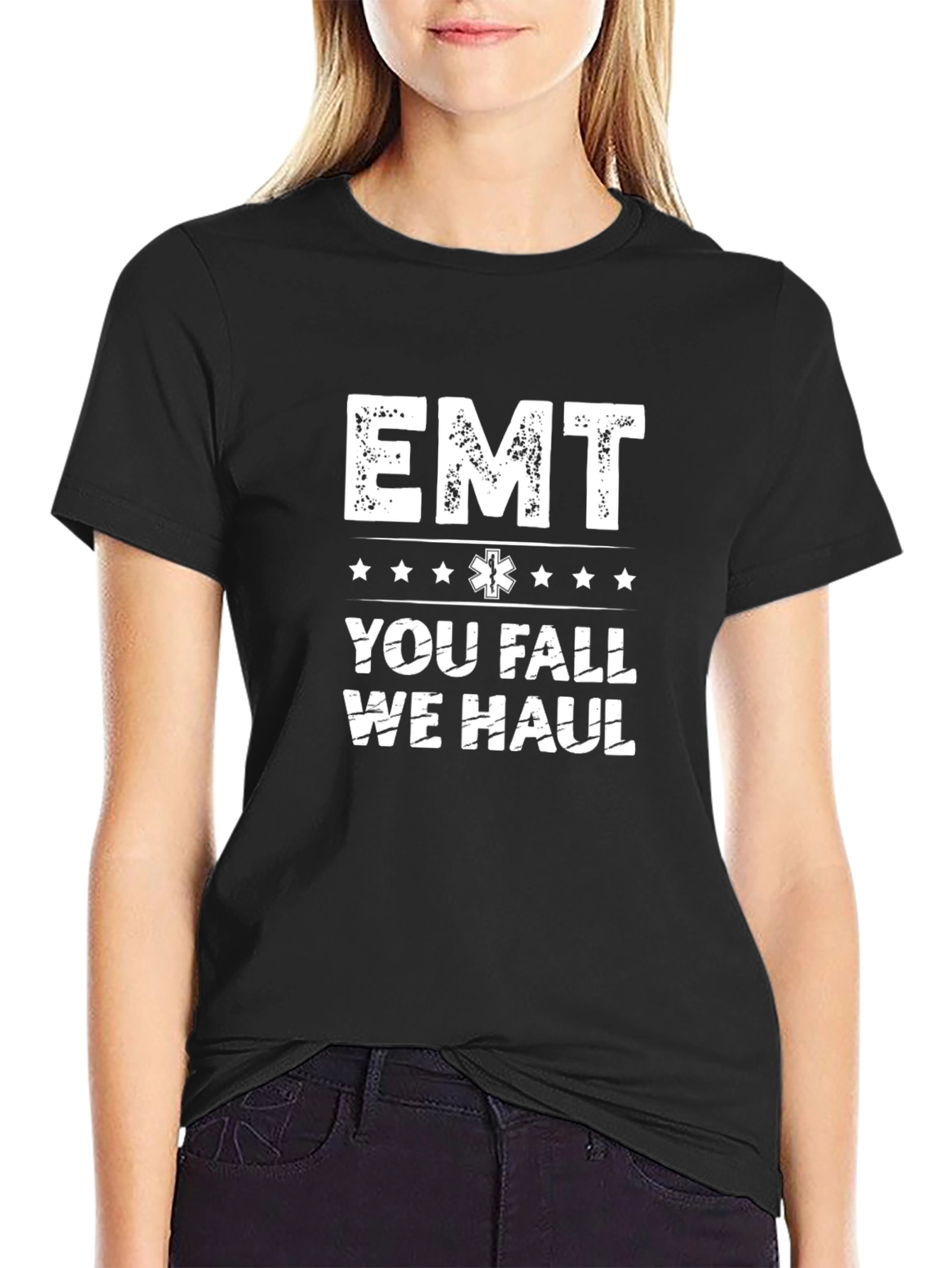 EMT You Fall We Haul Graphic Tee