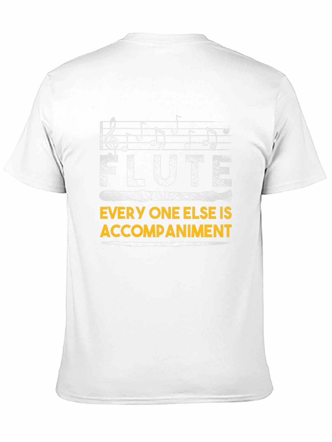 Flute Player T-Shirt - Music Lover Gift