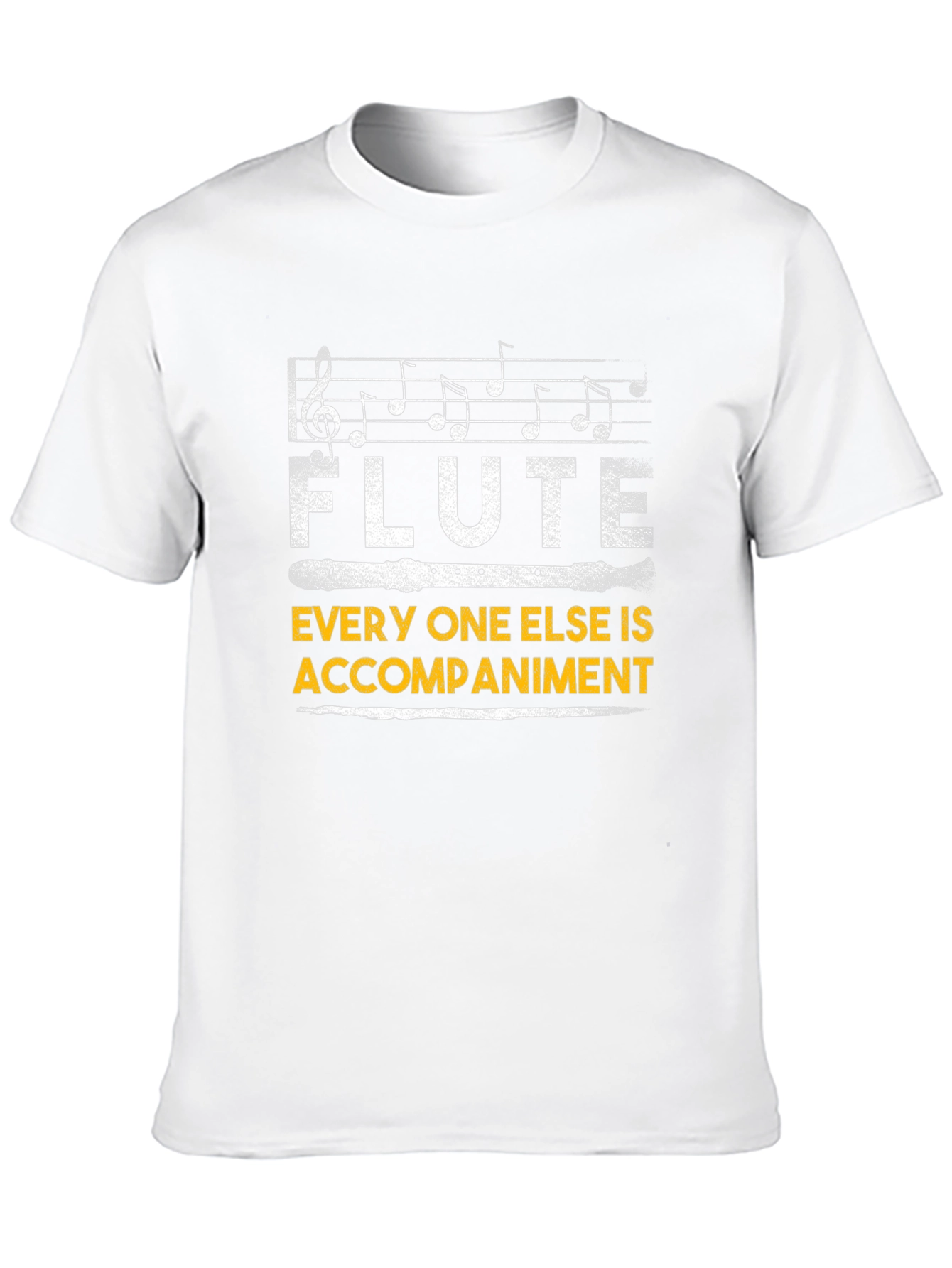 Flute Player T-Shirt - Music Lover Gift