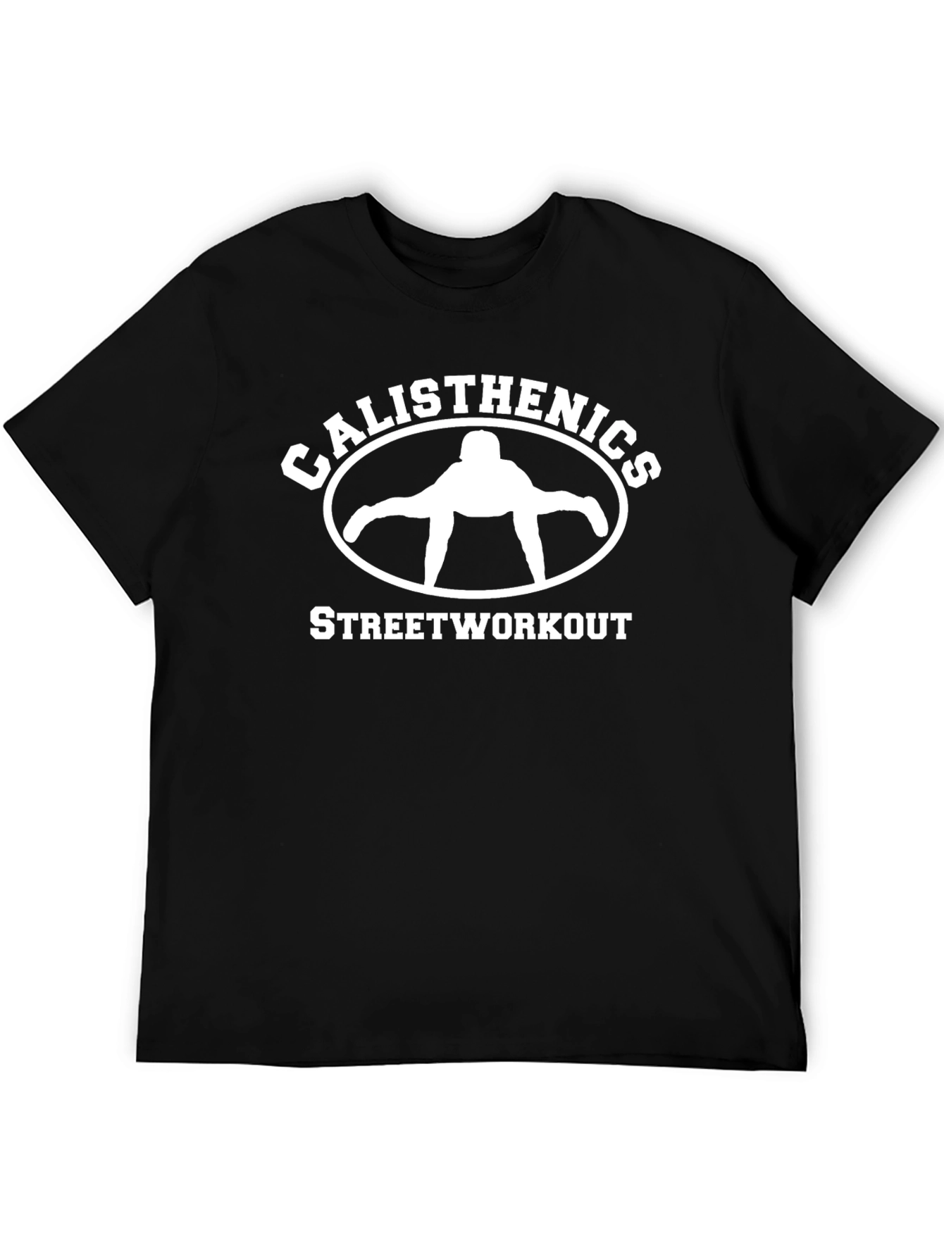 Calisthenics Street Workout Black Graphic T-Shirt