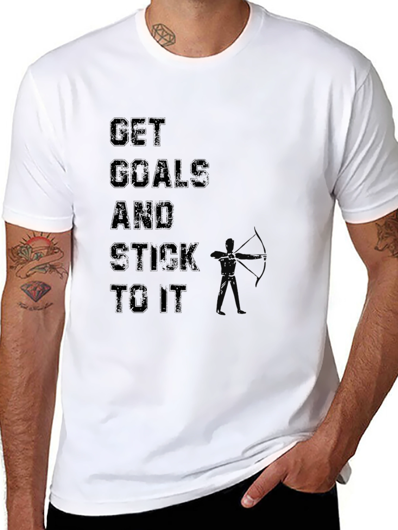 Get Goals and Stick To It T-Shirt