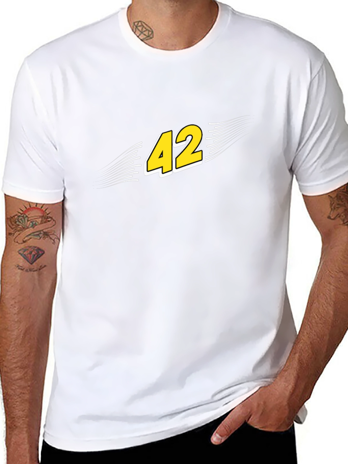 Number 42 Graphic T-Shirt - Classic Design