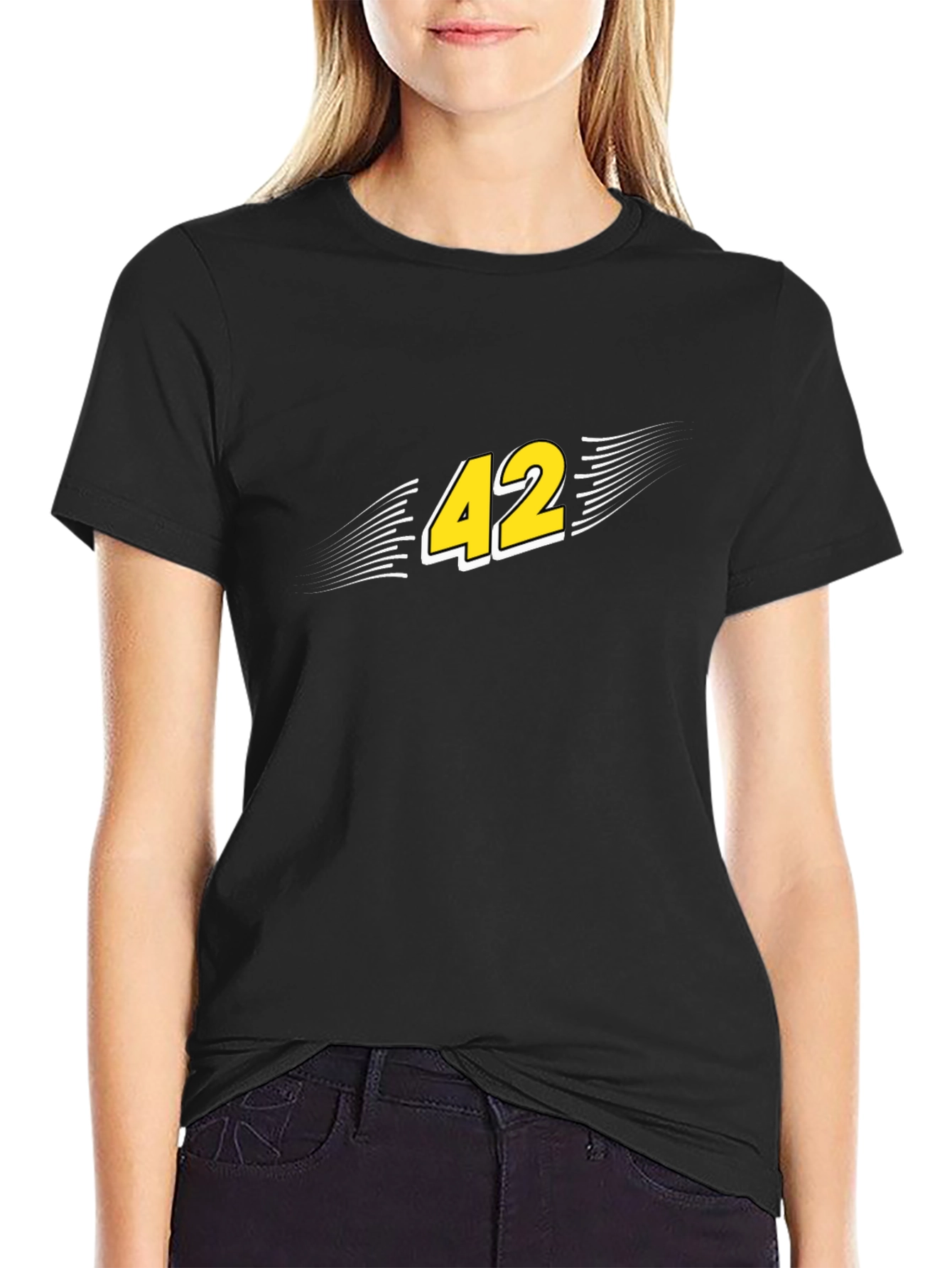 Number 42 Graphic T-Shirt - Classic Design