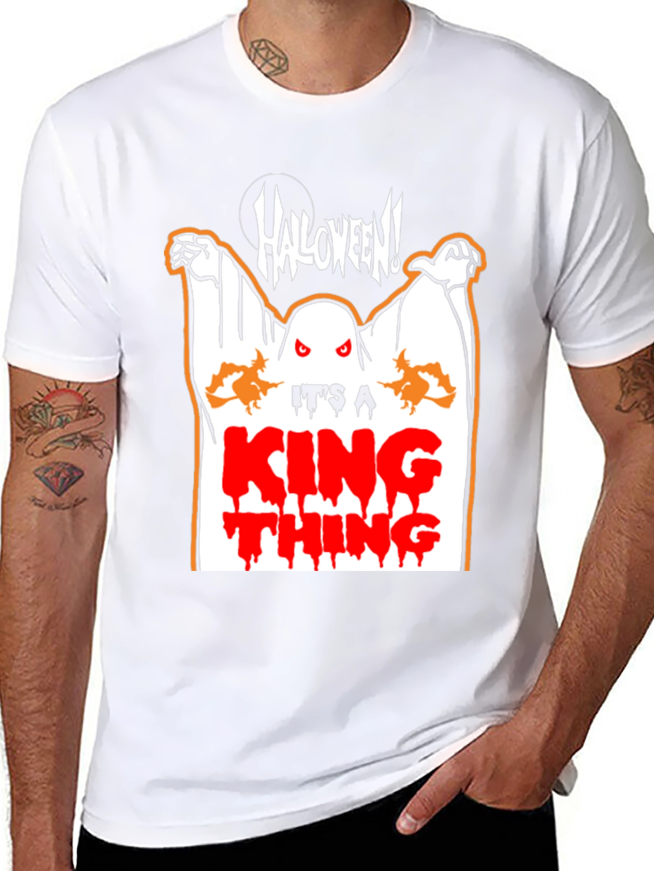 Halloween Ghost T-Shirt - Its a King Thing