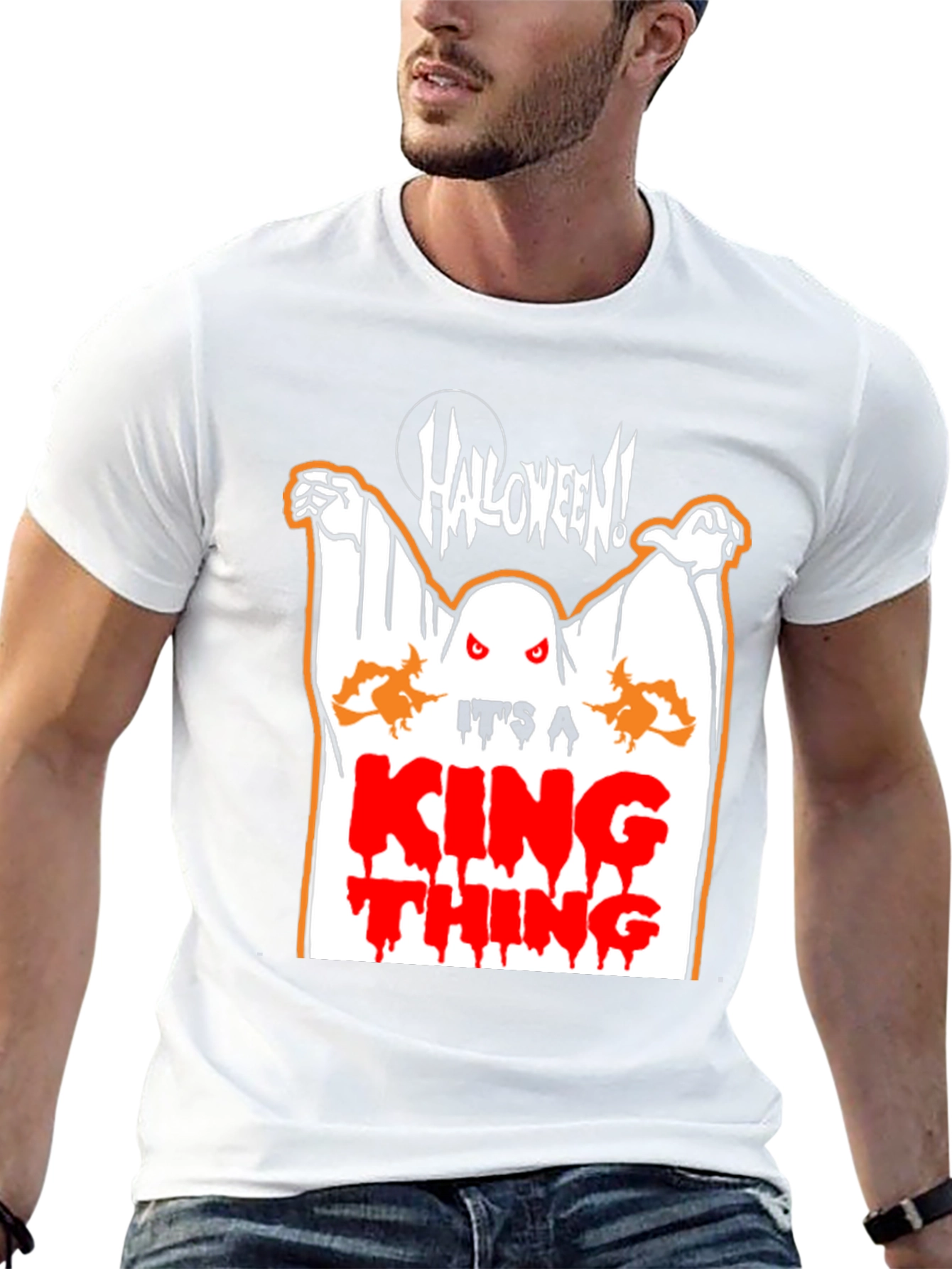 Halloween Ghost T-Shirt - Its a King Thing