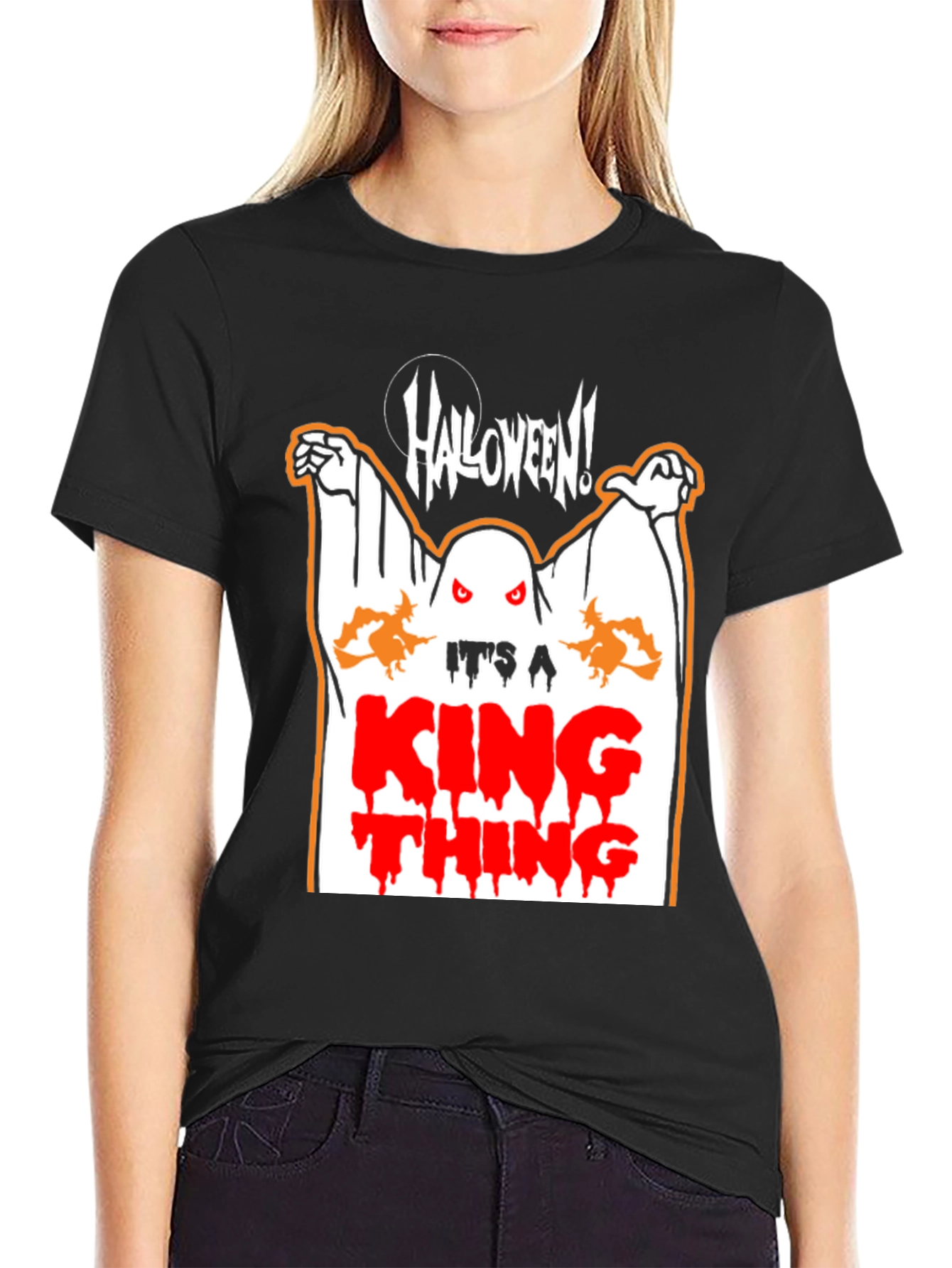 Halloween Ghost T-Shirt - Its a King Thing