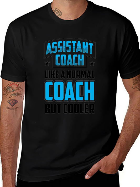 Assistant Coach Funny T-Shirt - Cool Coach Tee