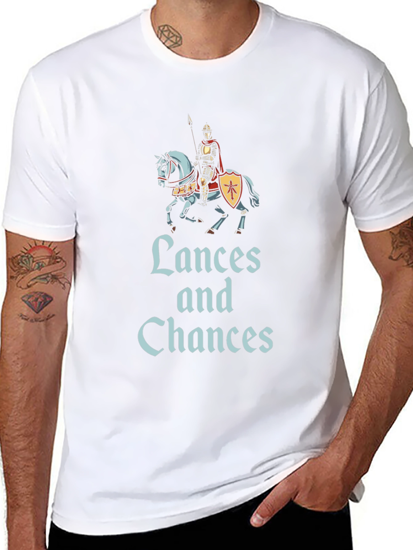 Lances and Chances Graphic T-Shirt