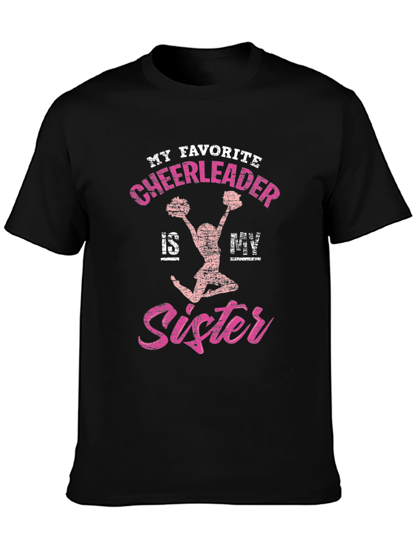 Cheerleader Sister T-Shirt - Proud Family Apparel