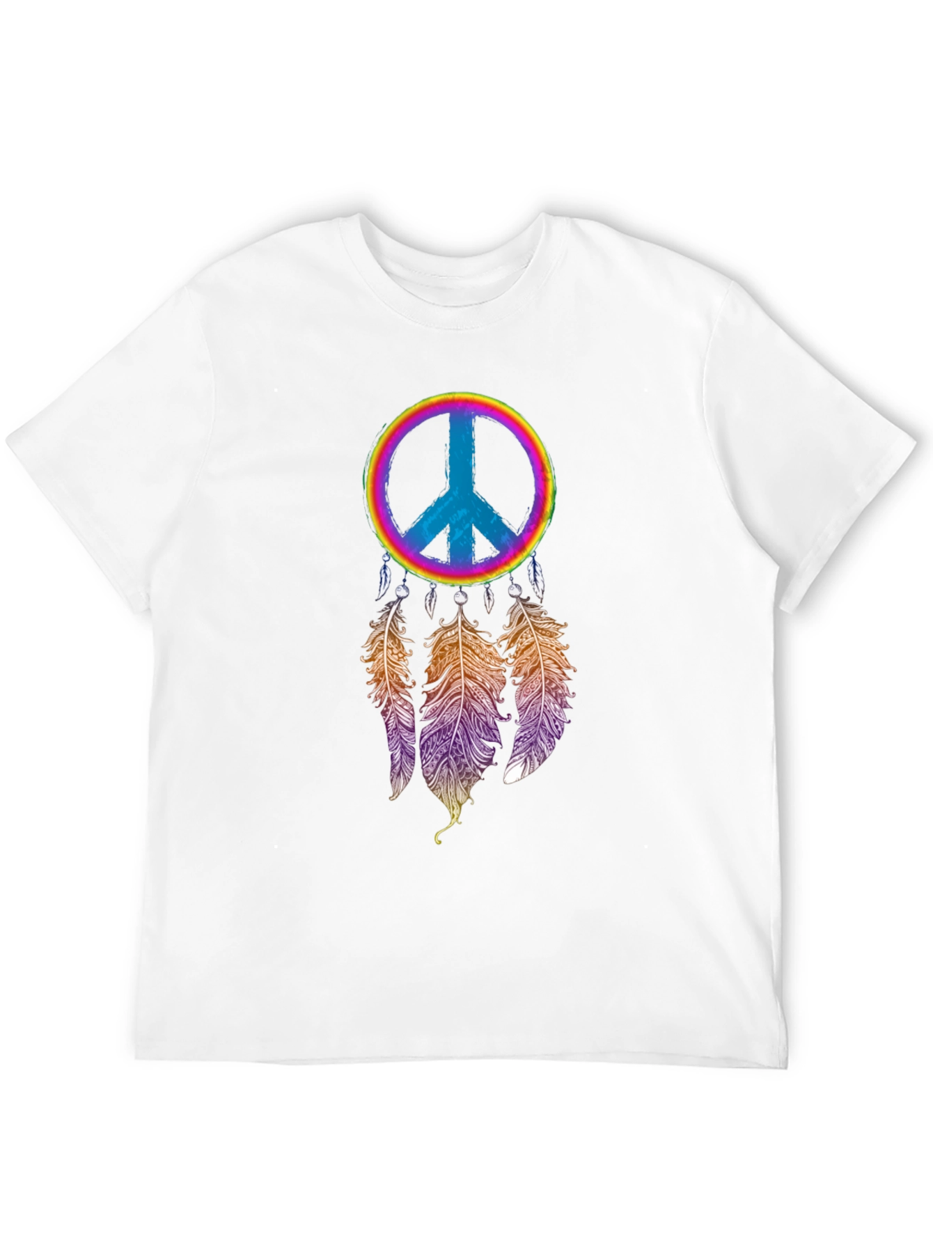 Peace Sign Dreamcatcher Graphic Tee