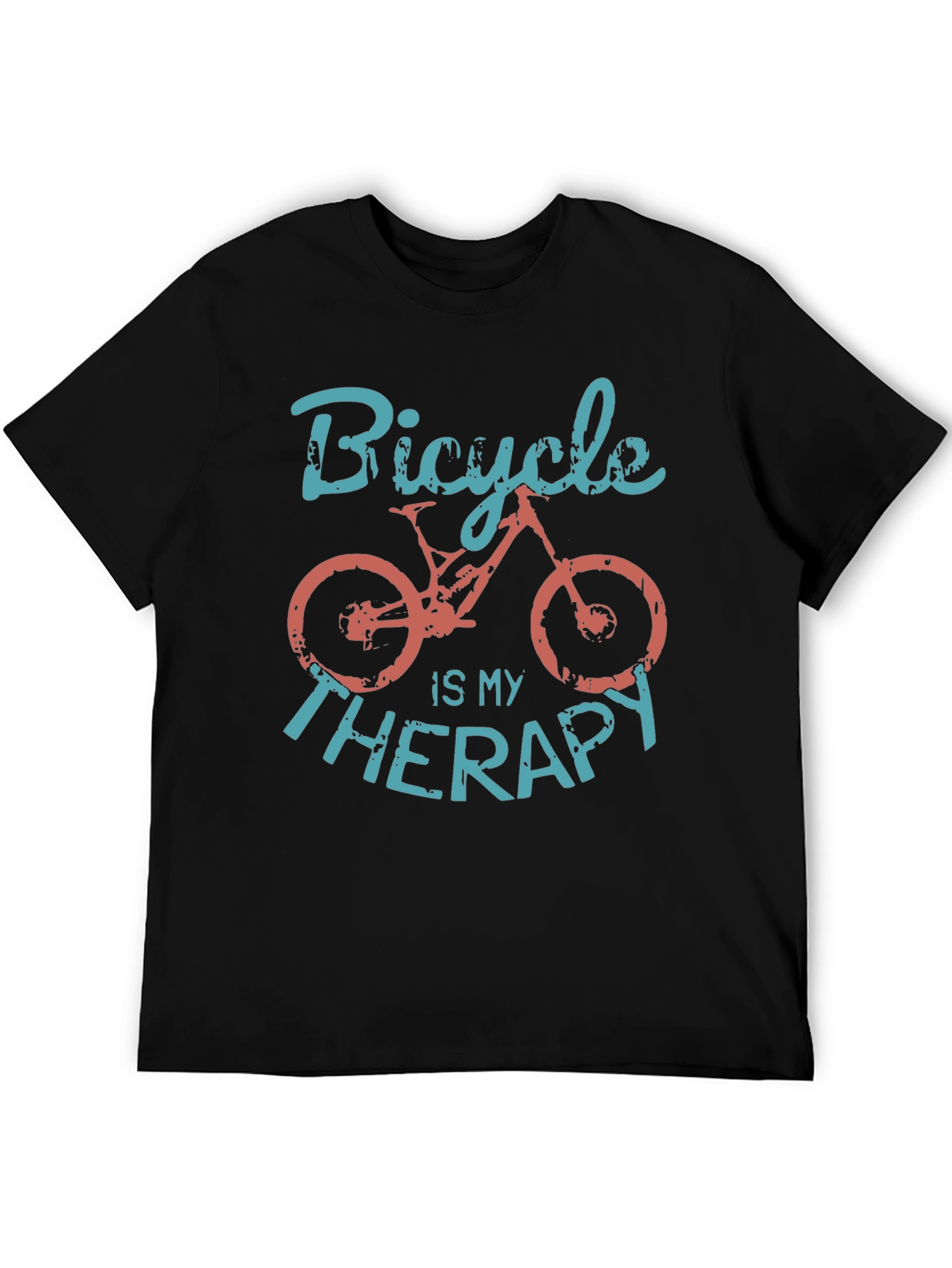 Bicycle is my Therapy Graphic T-Shirt