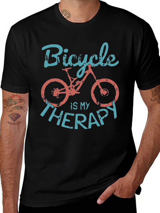 Bicycle is my Therapy Graphic T-Shirt