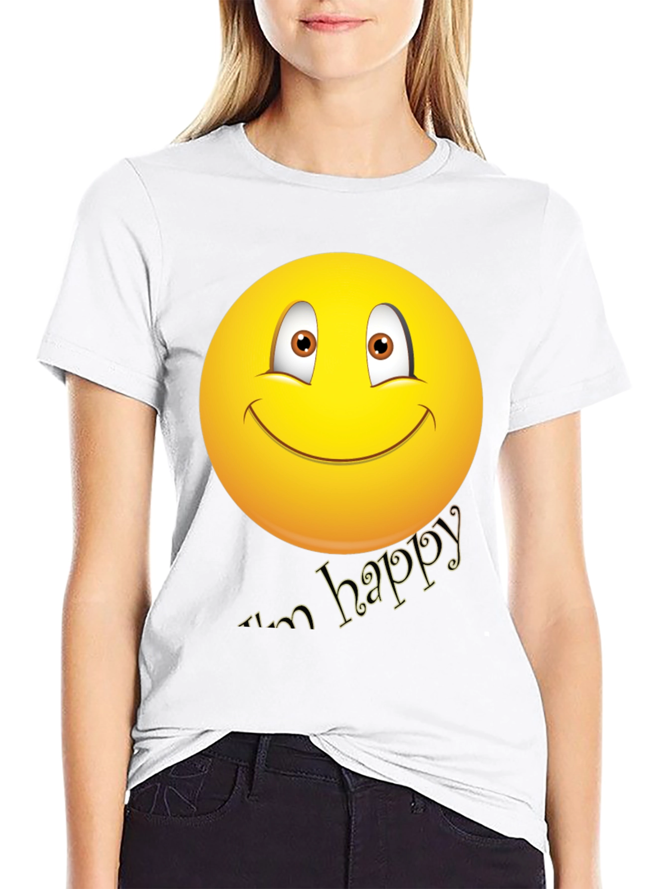 Happy Face Graphic Tee