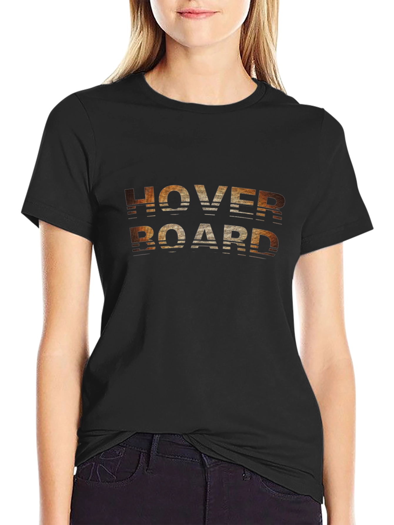 Retro Hoverboard Graphic Tee - Cool & Unique Design