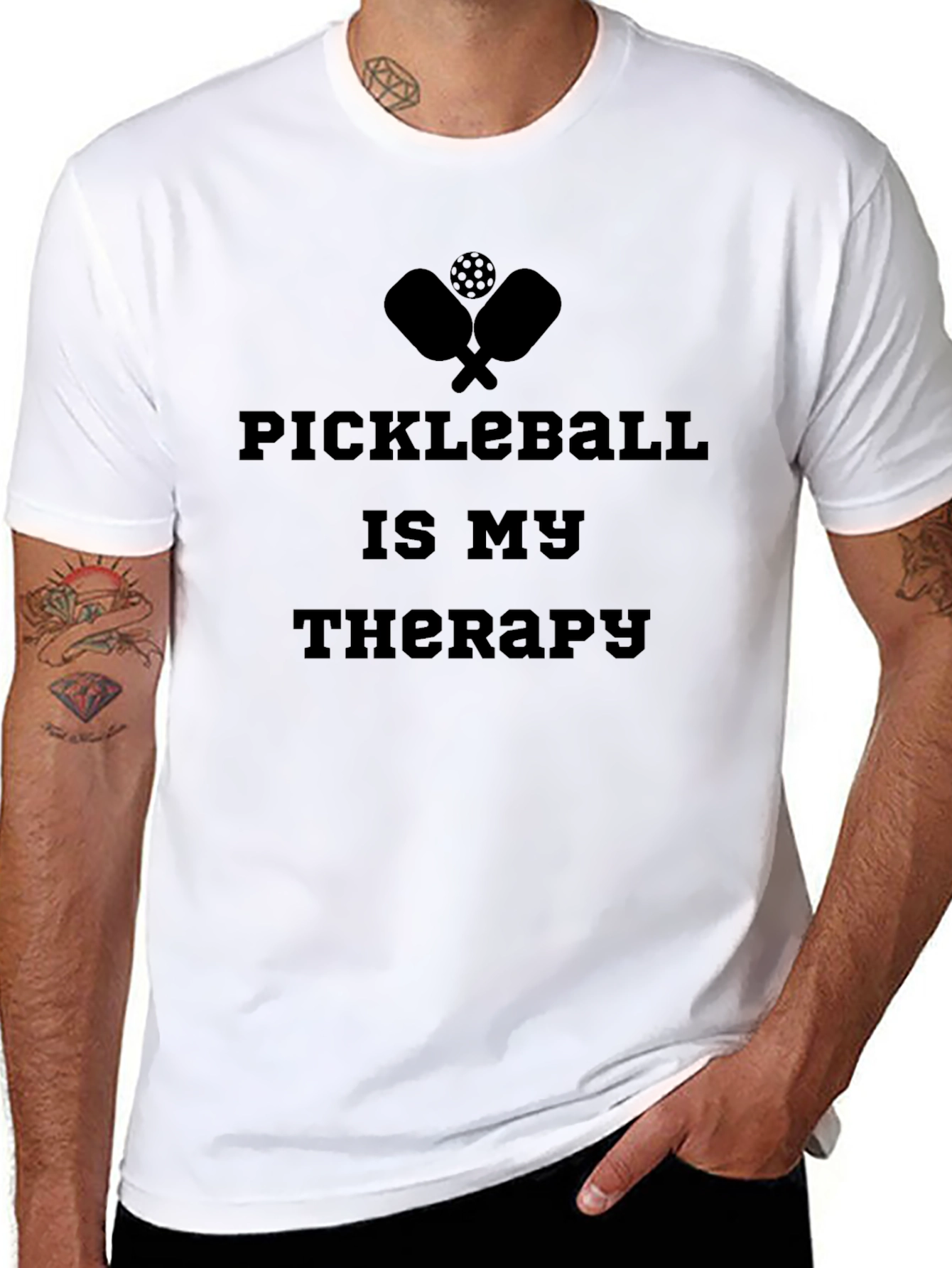 Pickleball Is My Therapy T-Shirt