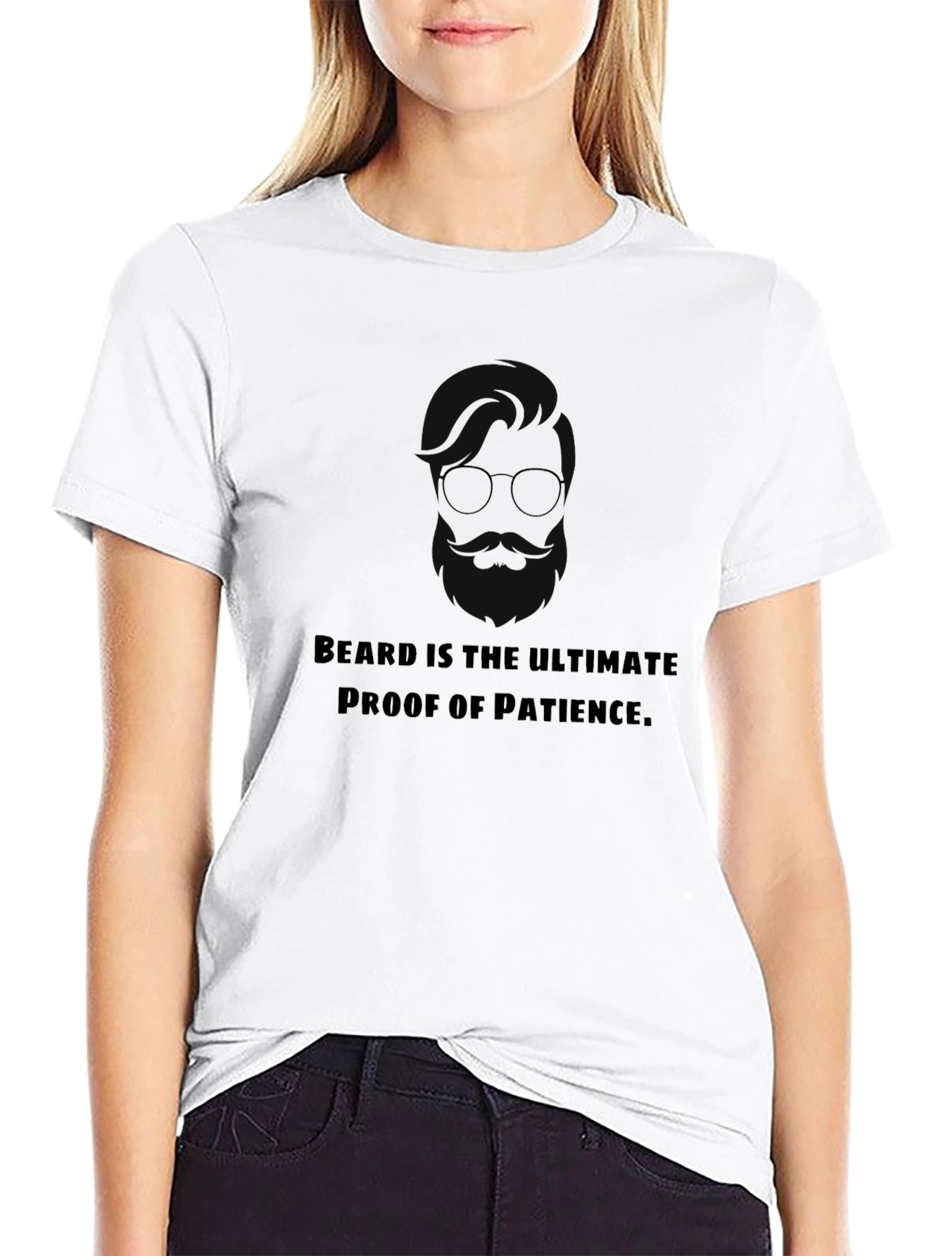 Beard Patience Tee - Stylish Menswear
