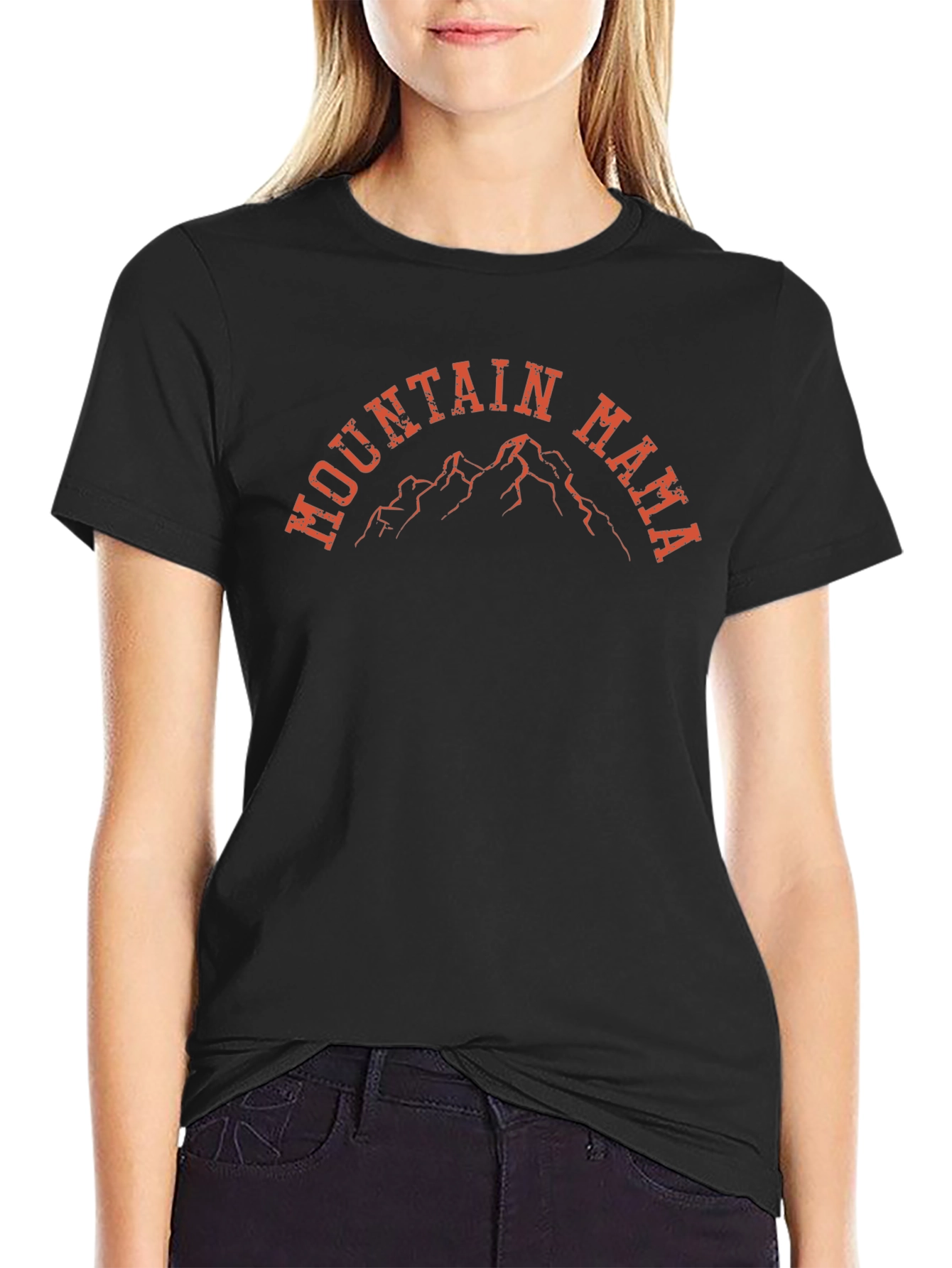 Mountain Mama Tee - Black Unisex Graphic T-Shirt