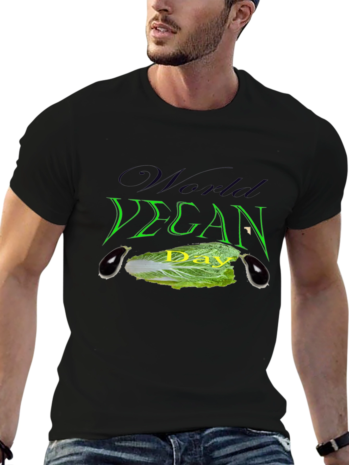 Vegan Day Graphic T-Shirt
