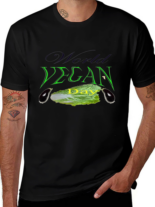 Vegan Day Graphic T-Shirt