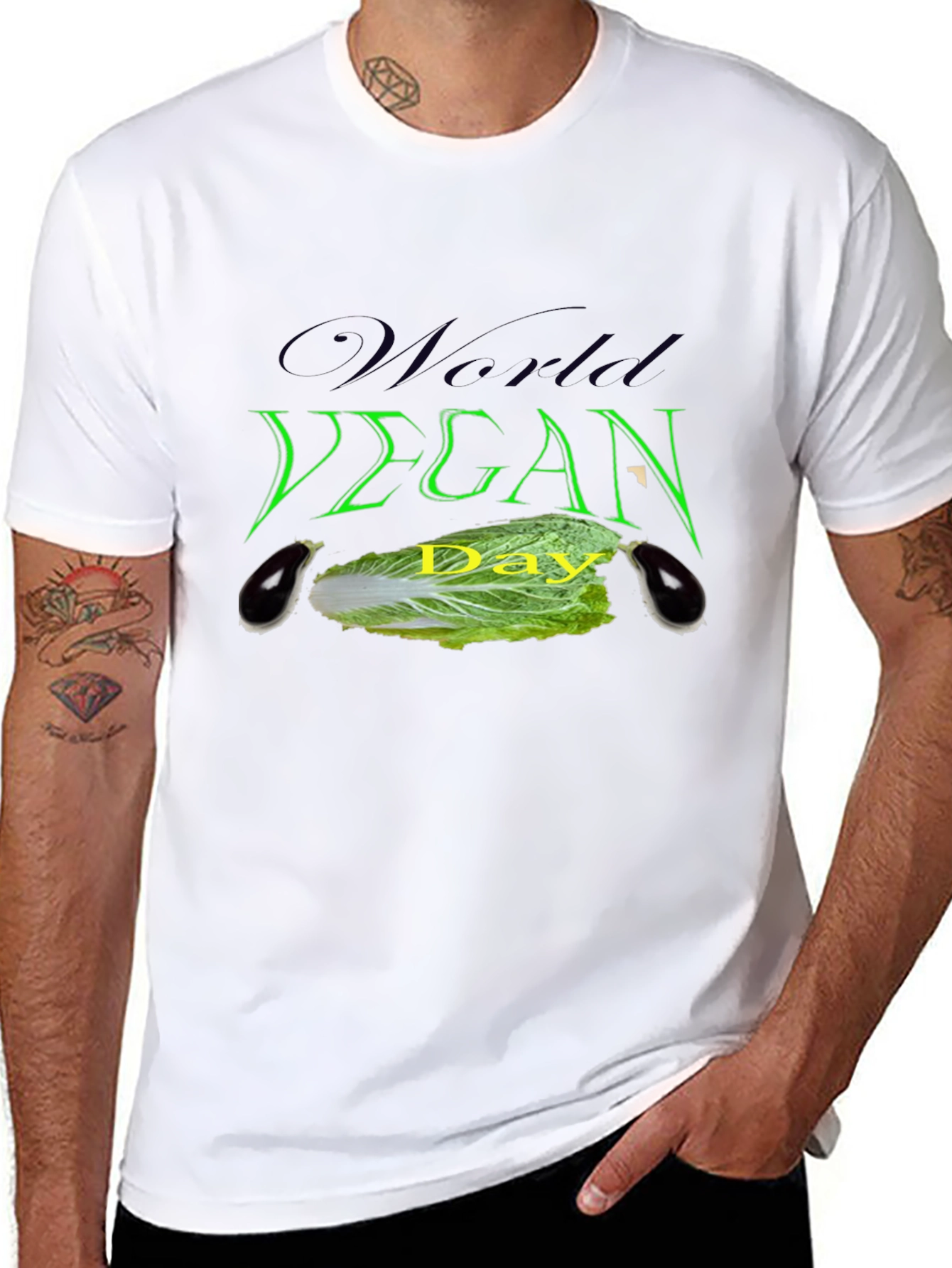 Vegan Day Graphic T-Shirt
