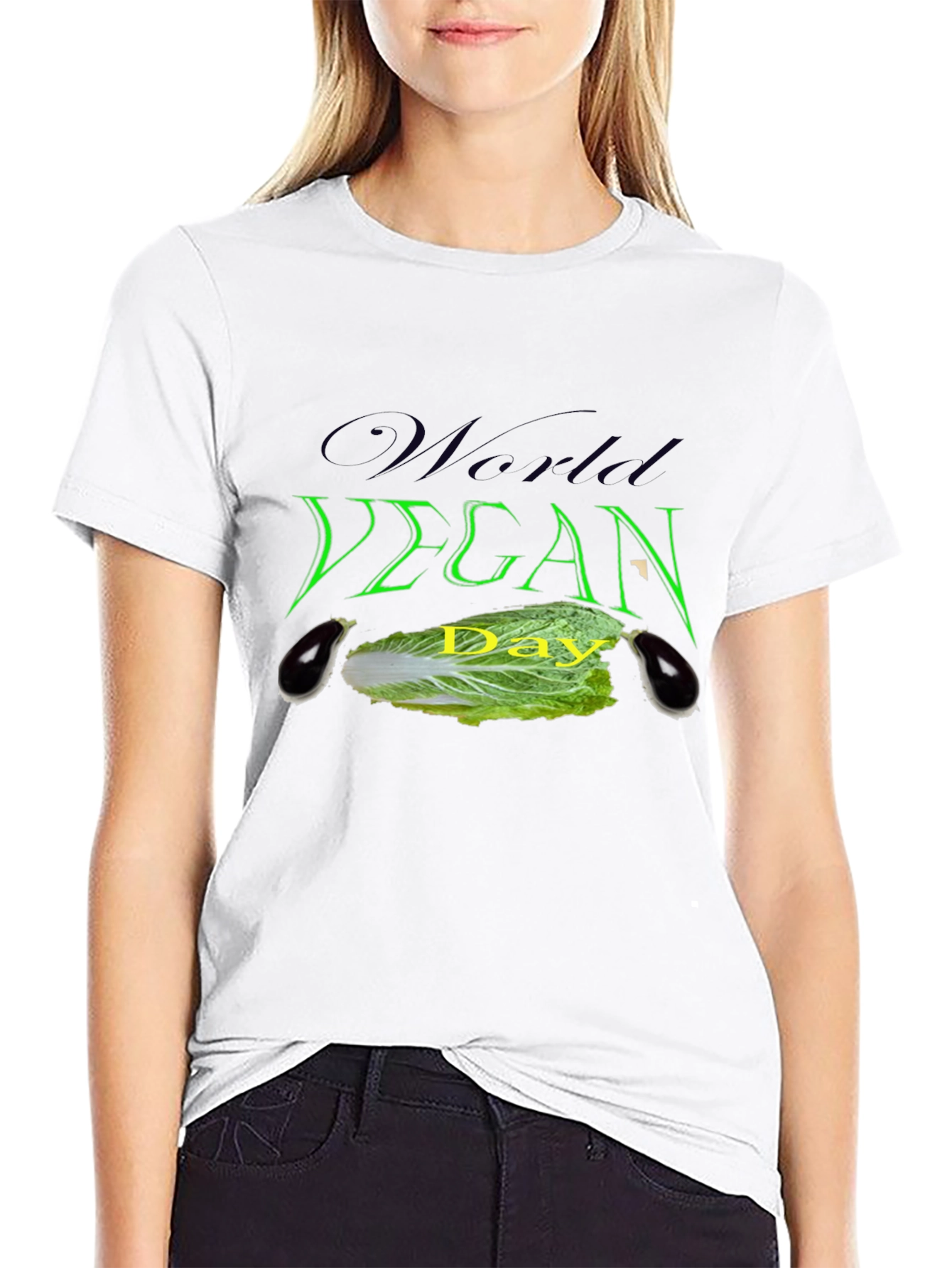 Vegan Day Graphic T-Shirt