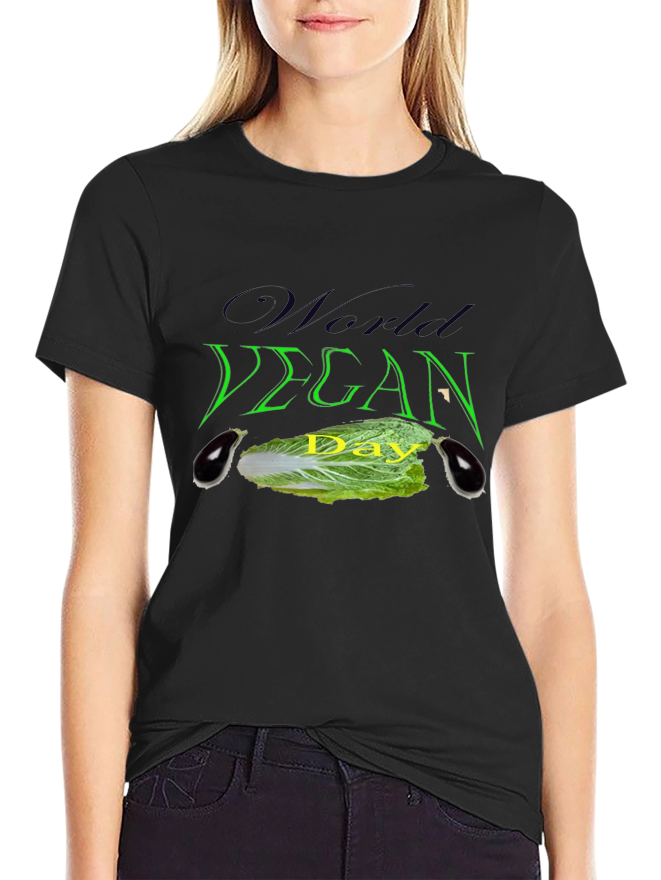Vegan Day Graphic T-Shirt