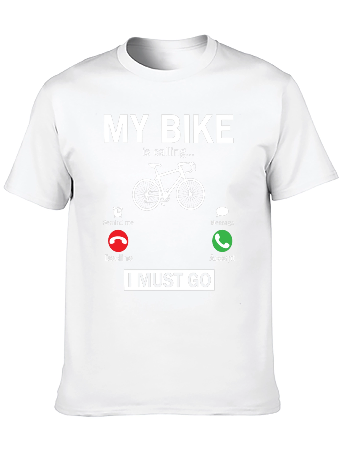My Bike Is Calling T-Shirt
