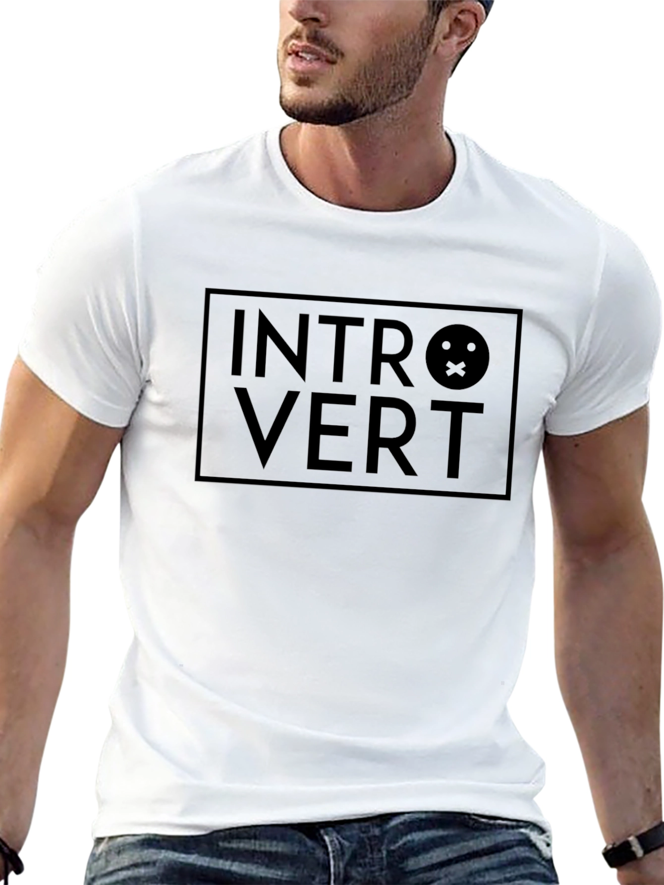 Introvert Graphic T-Shirt - Soft Cotton Blend
