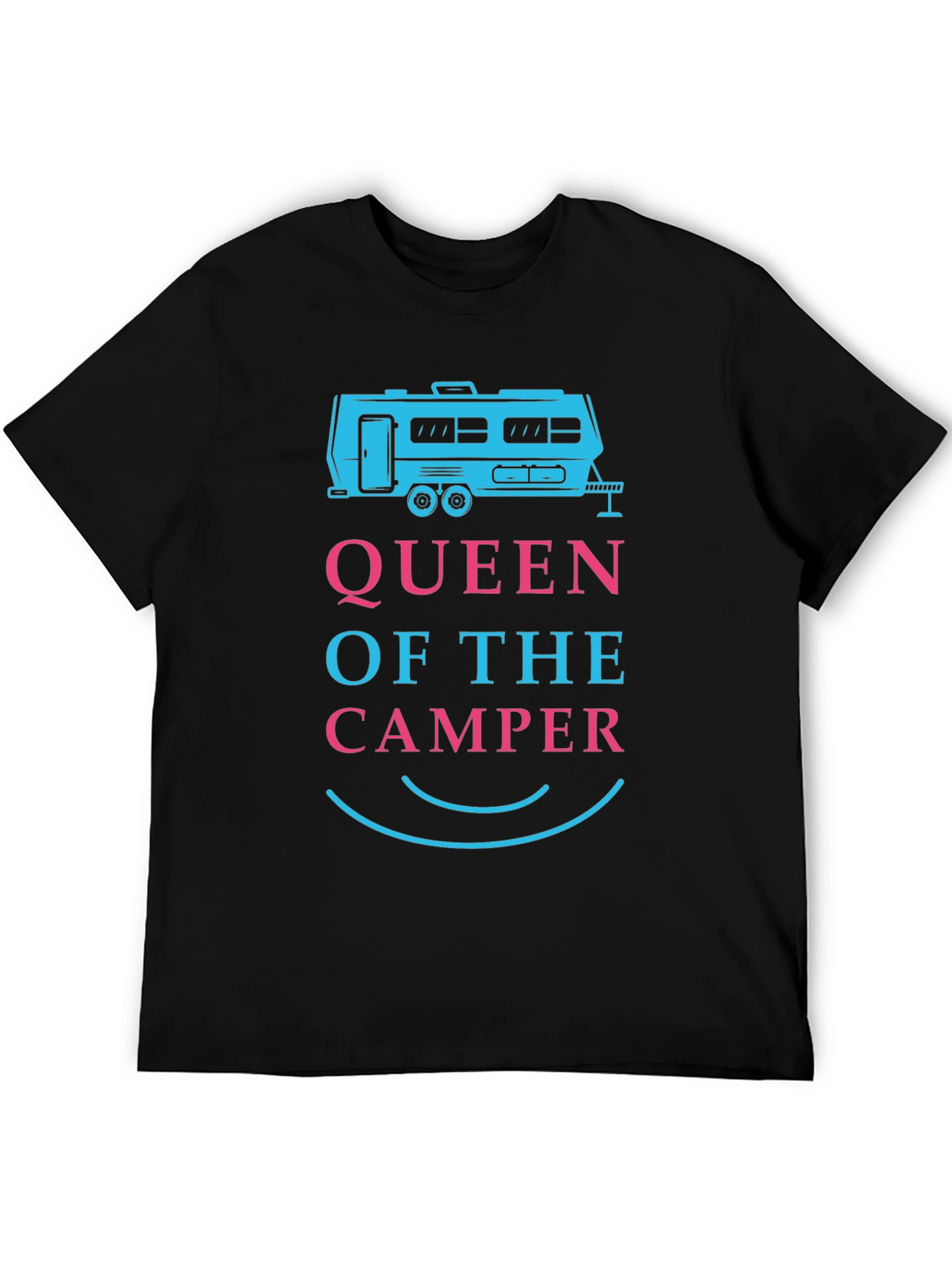 Queen of the Camper T-Shirt - Camping RV Life
