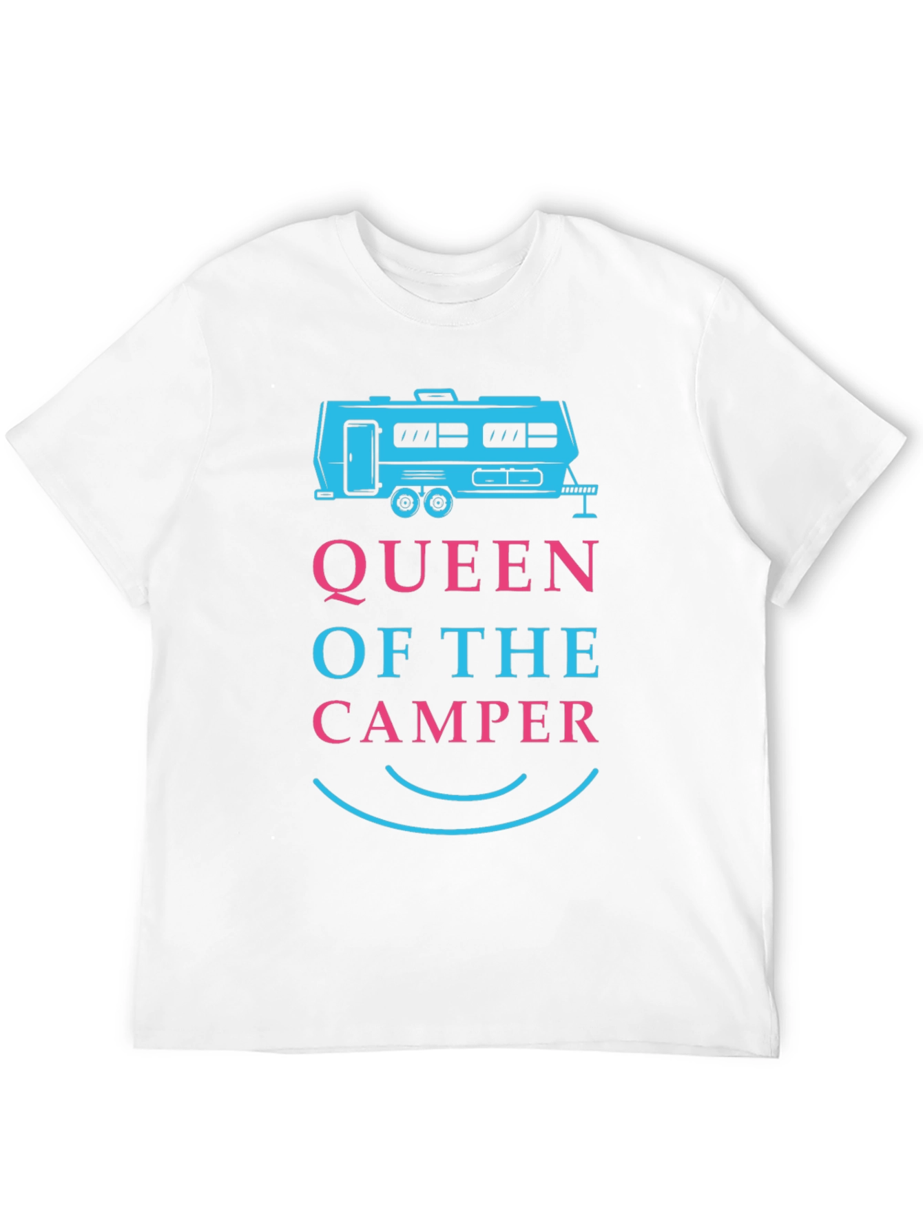 Queen of the Camper T-Shirt - Camping RV Life