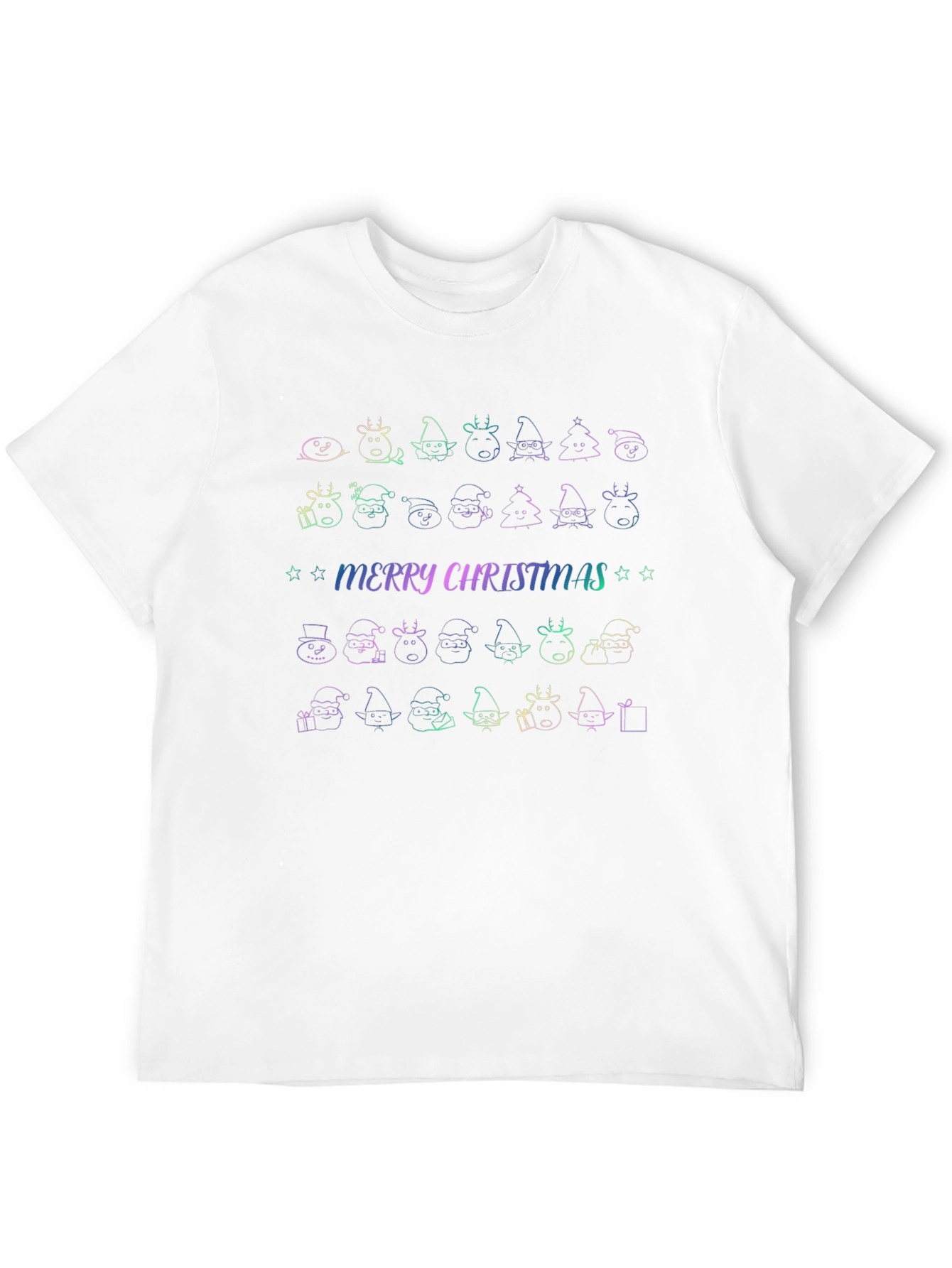 Merry Christmas Graphic Tee - Holiday Spirit