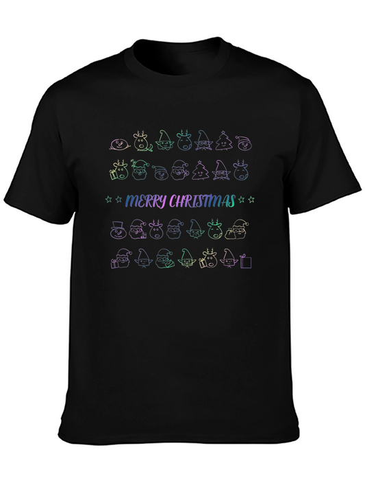 Merry Christmas Graphic Tee - Holiday Spirit