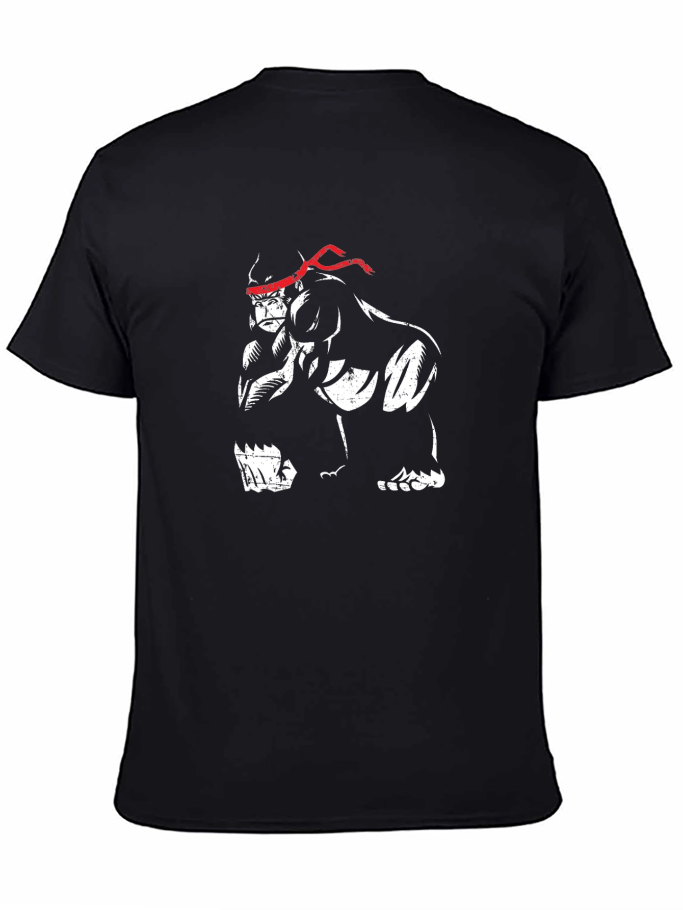 Gorilla Ninja T-Shirt - Black Graphic Tee