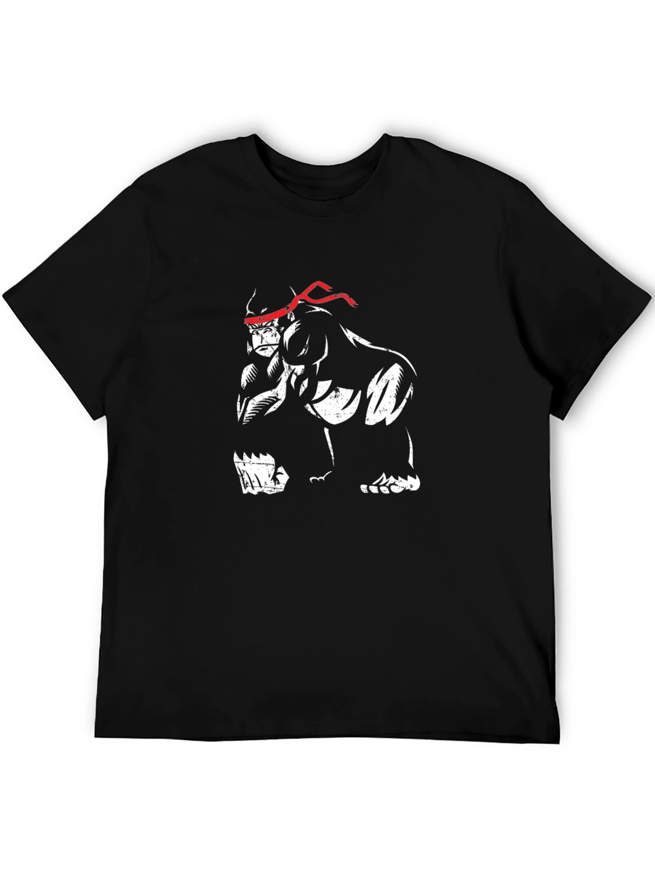 Gorilla Ninja T-Shirt - Black Graphic Tee
