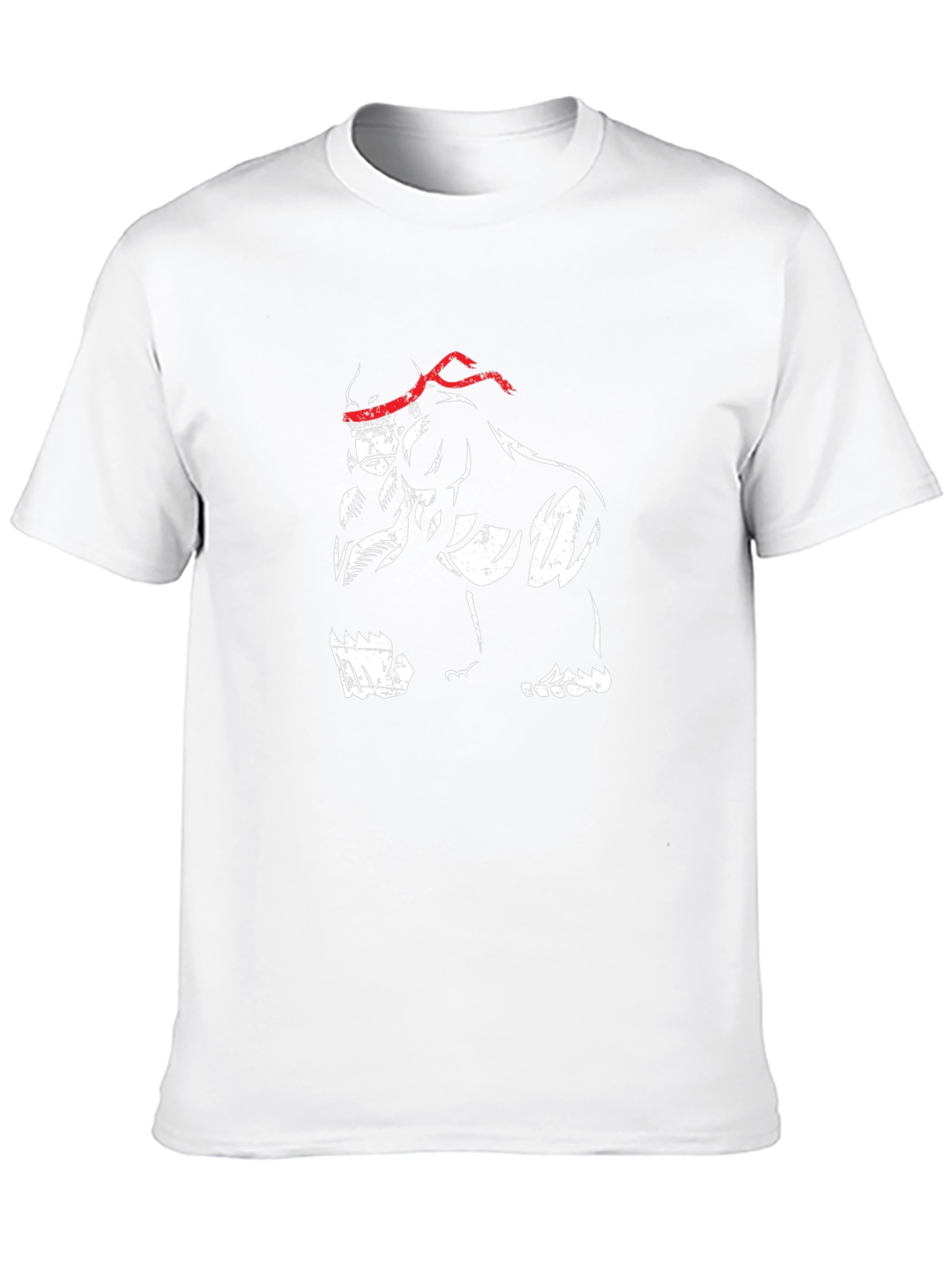 Gorilla Ninja T-Shirt - Black Graphic Tee