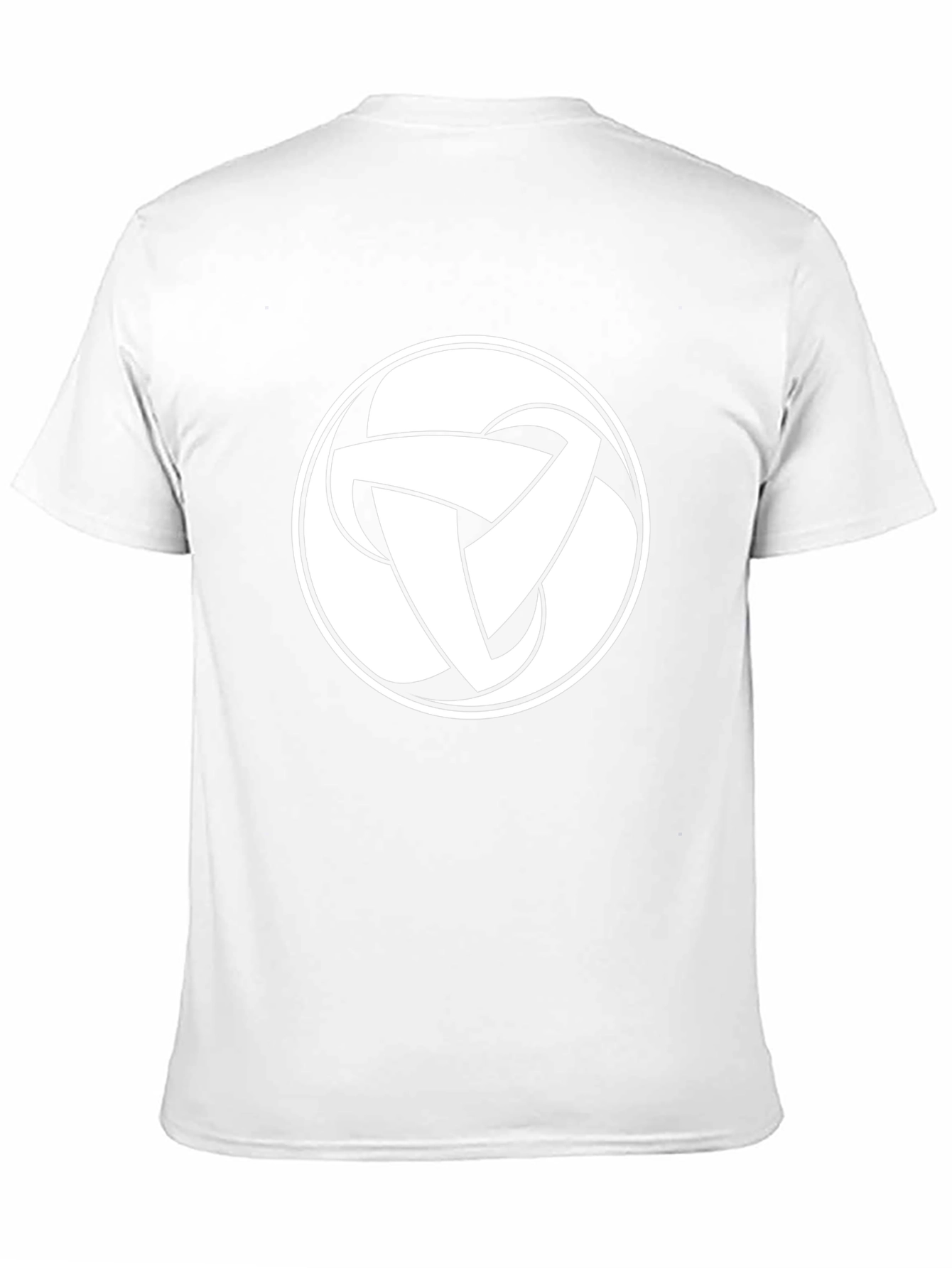 Black T-Shirt with Celtic Knot Design