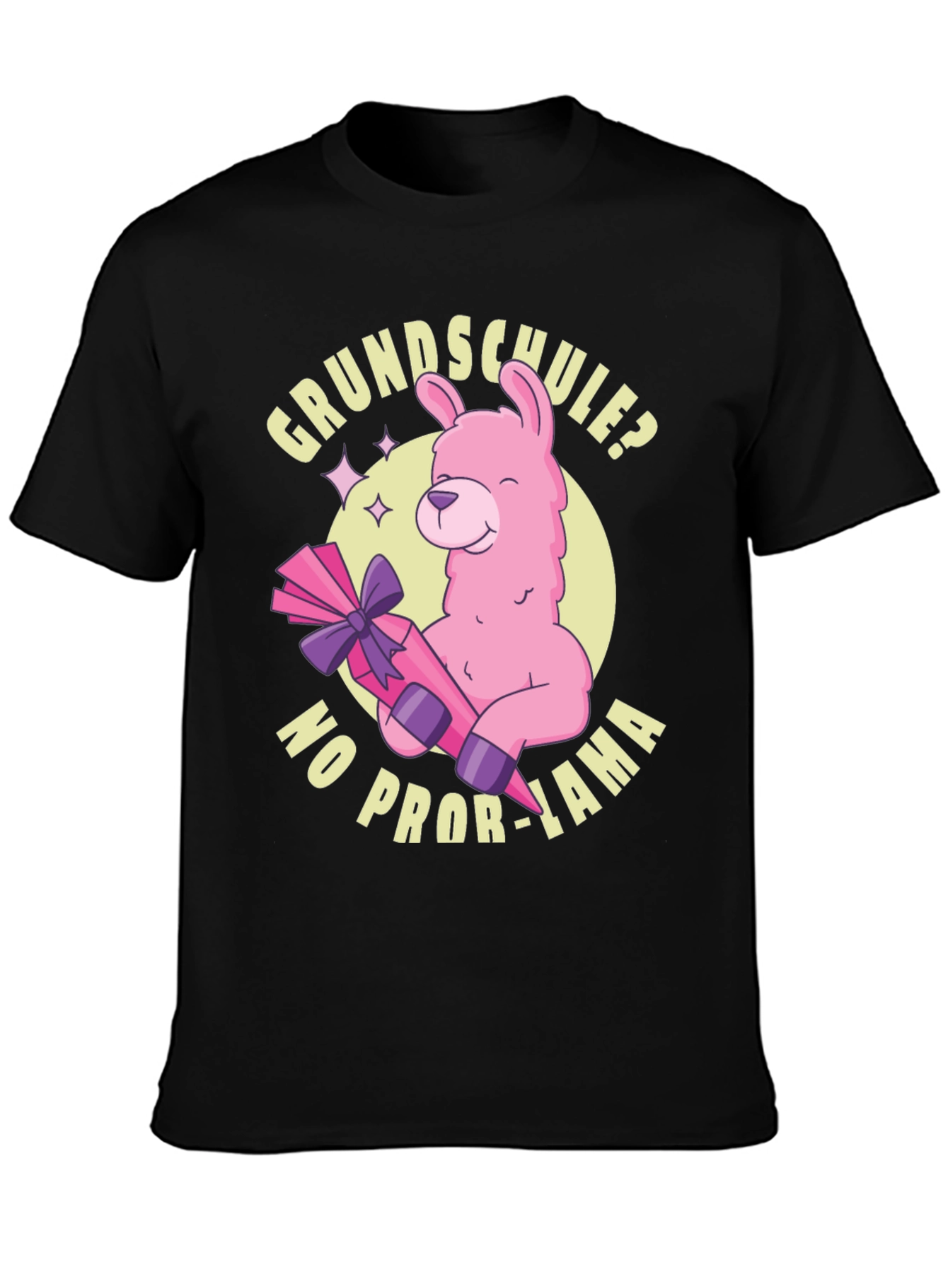 Grundschule? No Prob-Lama Graphic T-Shirt
