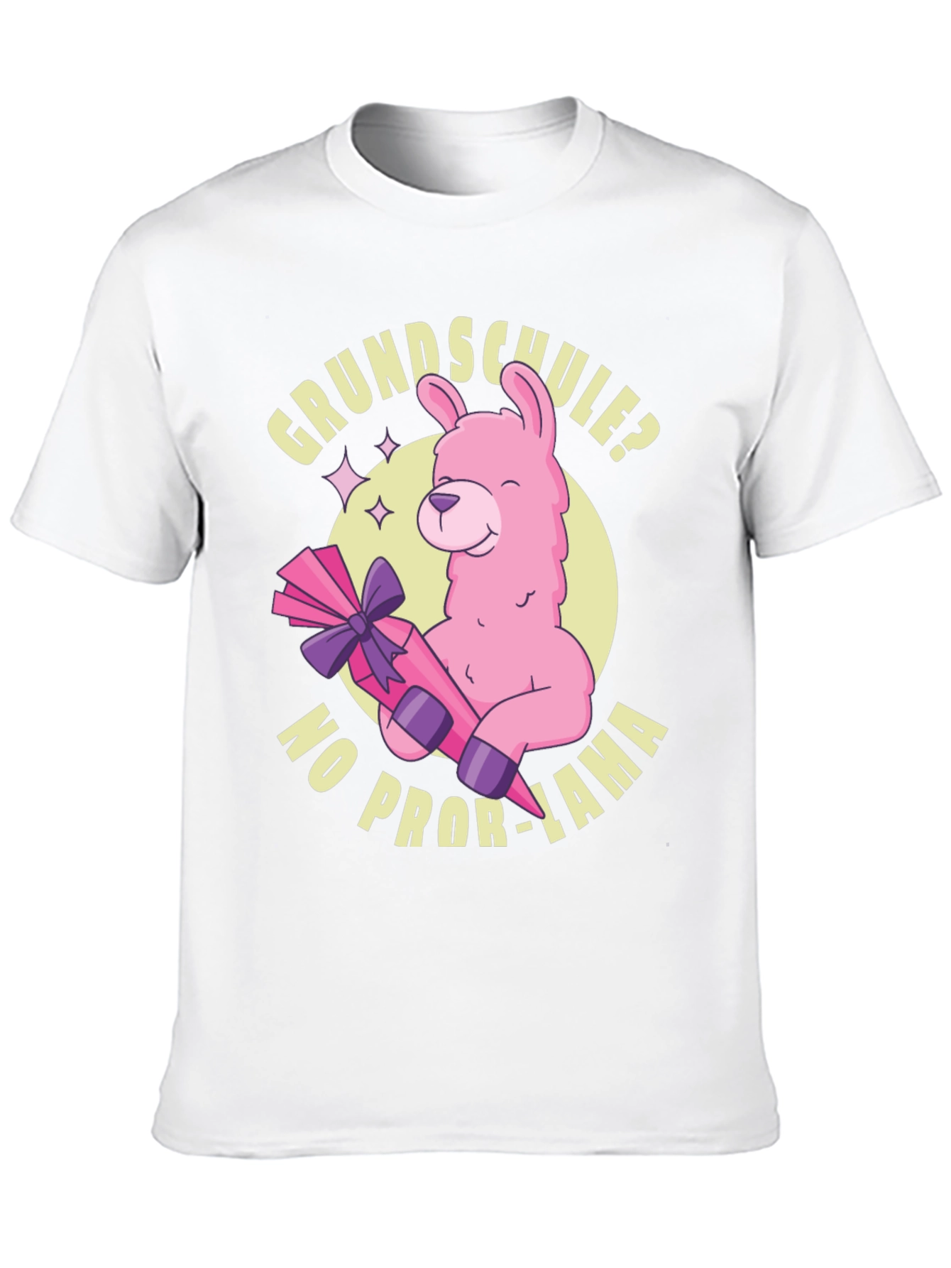 Grundschule? No Prob-Lama Graphic T-Shirt