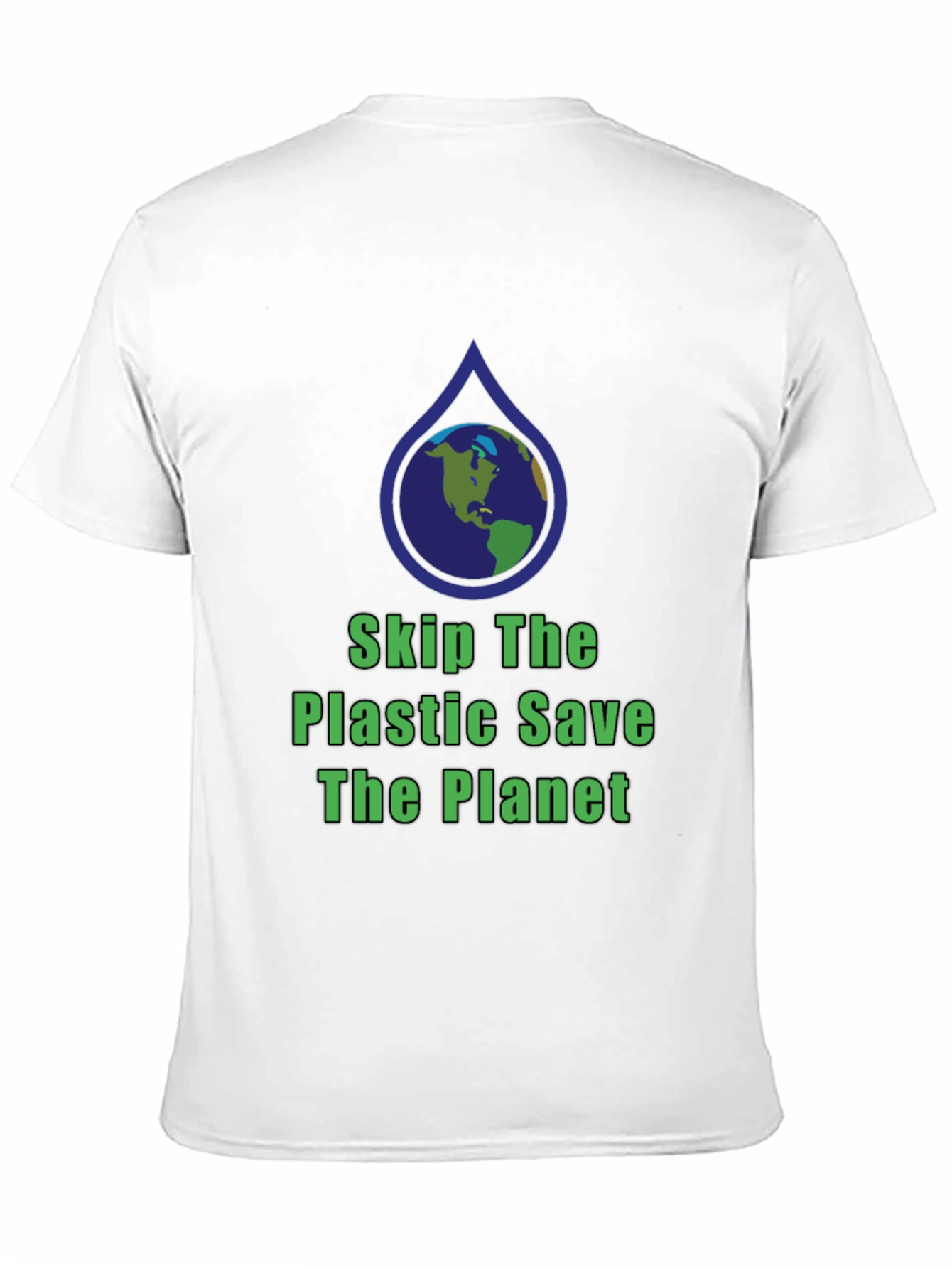 Eco-Friendly Save The Planet Graphic T-Shirt
