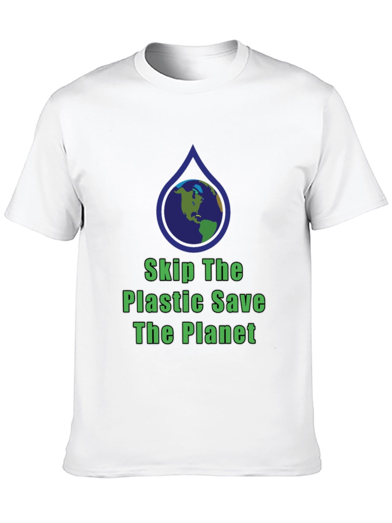 Eco-Friendly Save The Planet Graphic T-Shirt