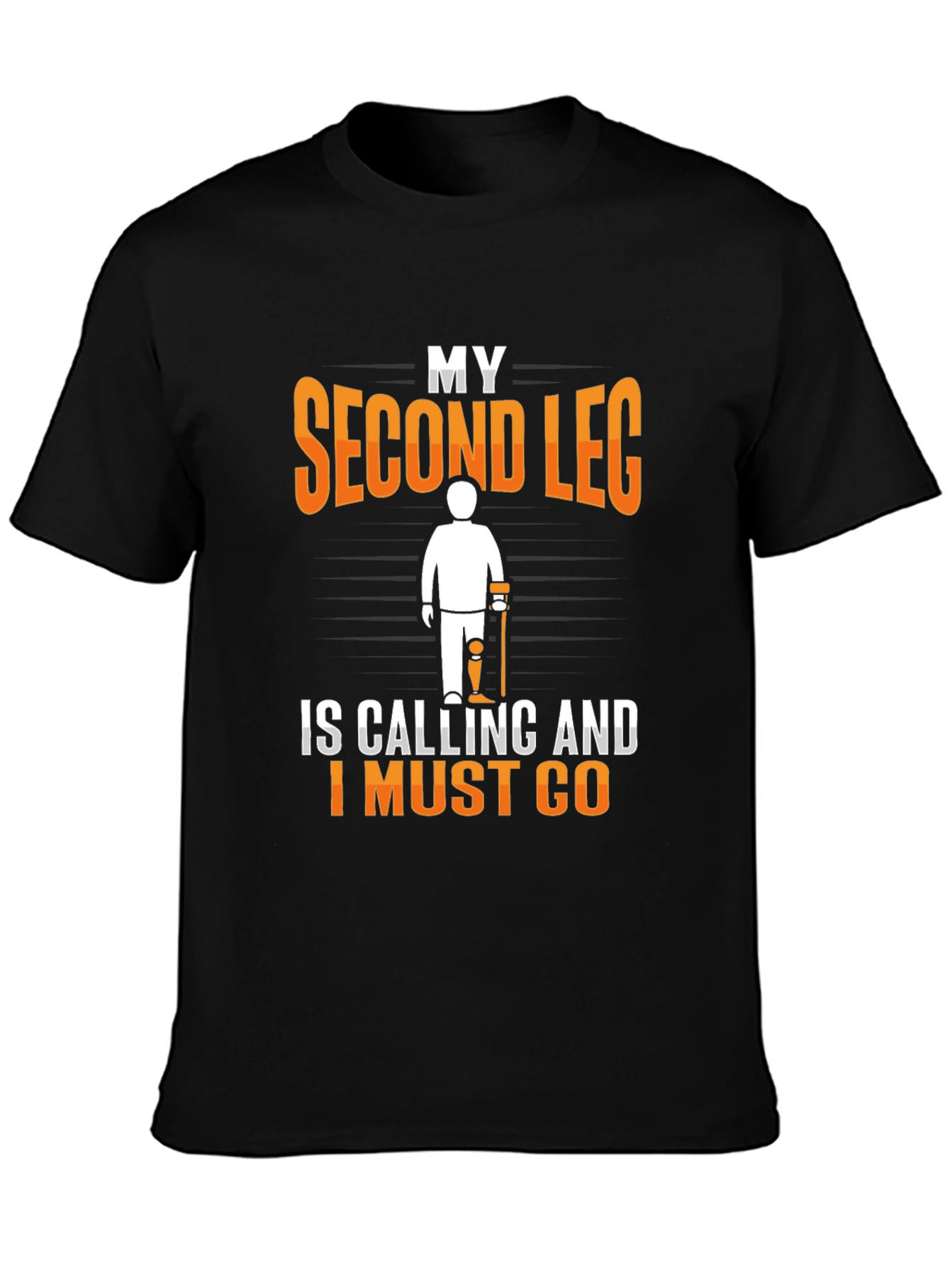 My Second Leg Funny Amputee T-Shirt