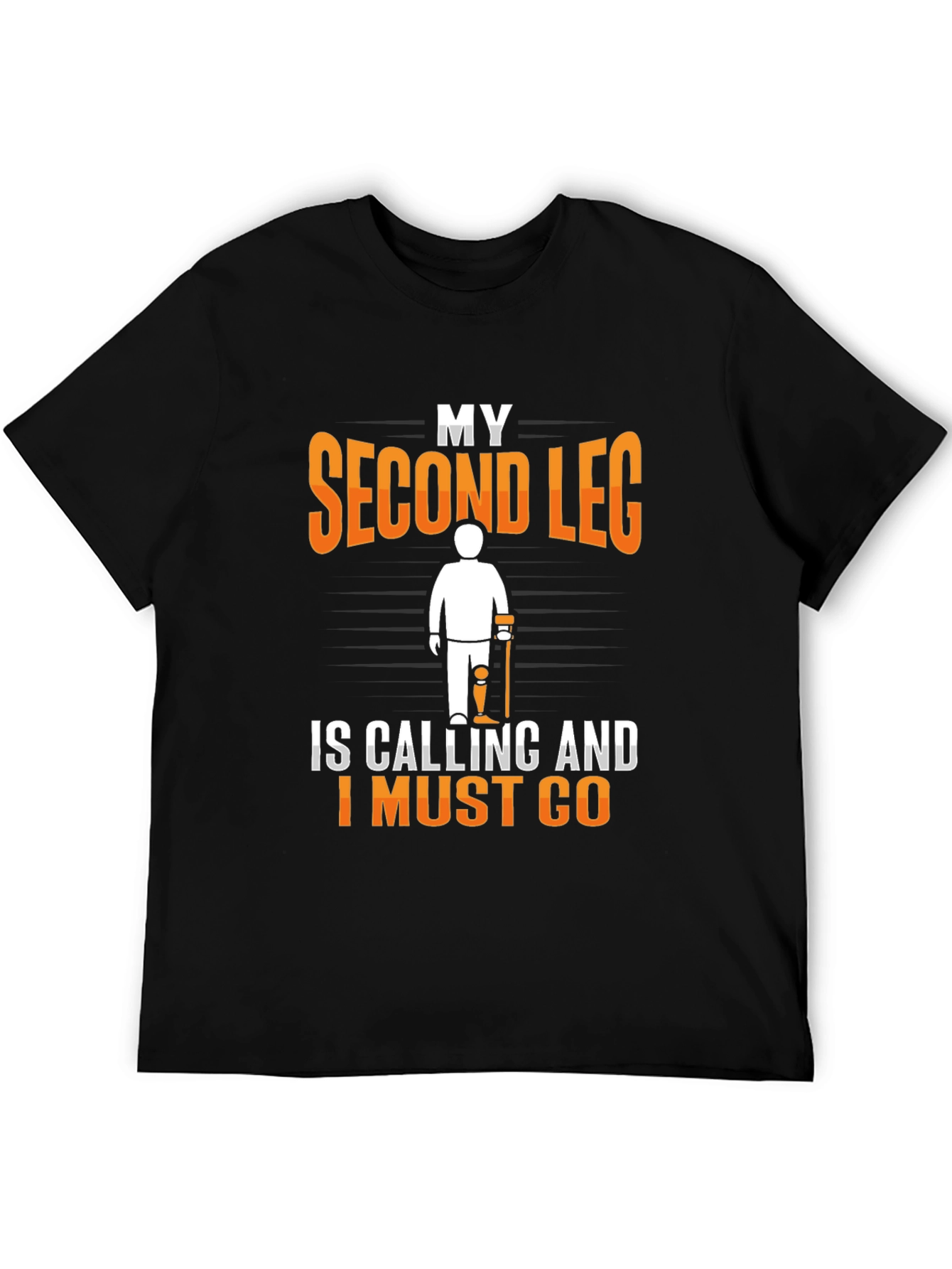 My Second Leg Funny Amputee T-Shirt