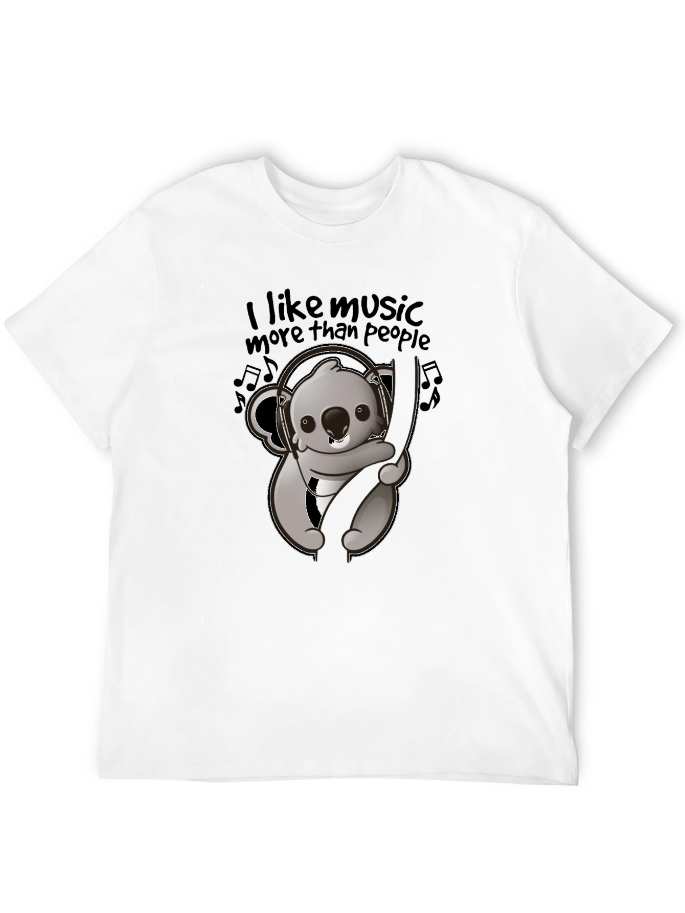 Music Loving Koala Graphic Tee