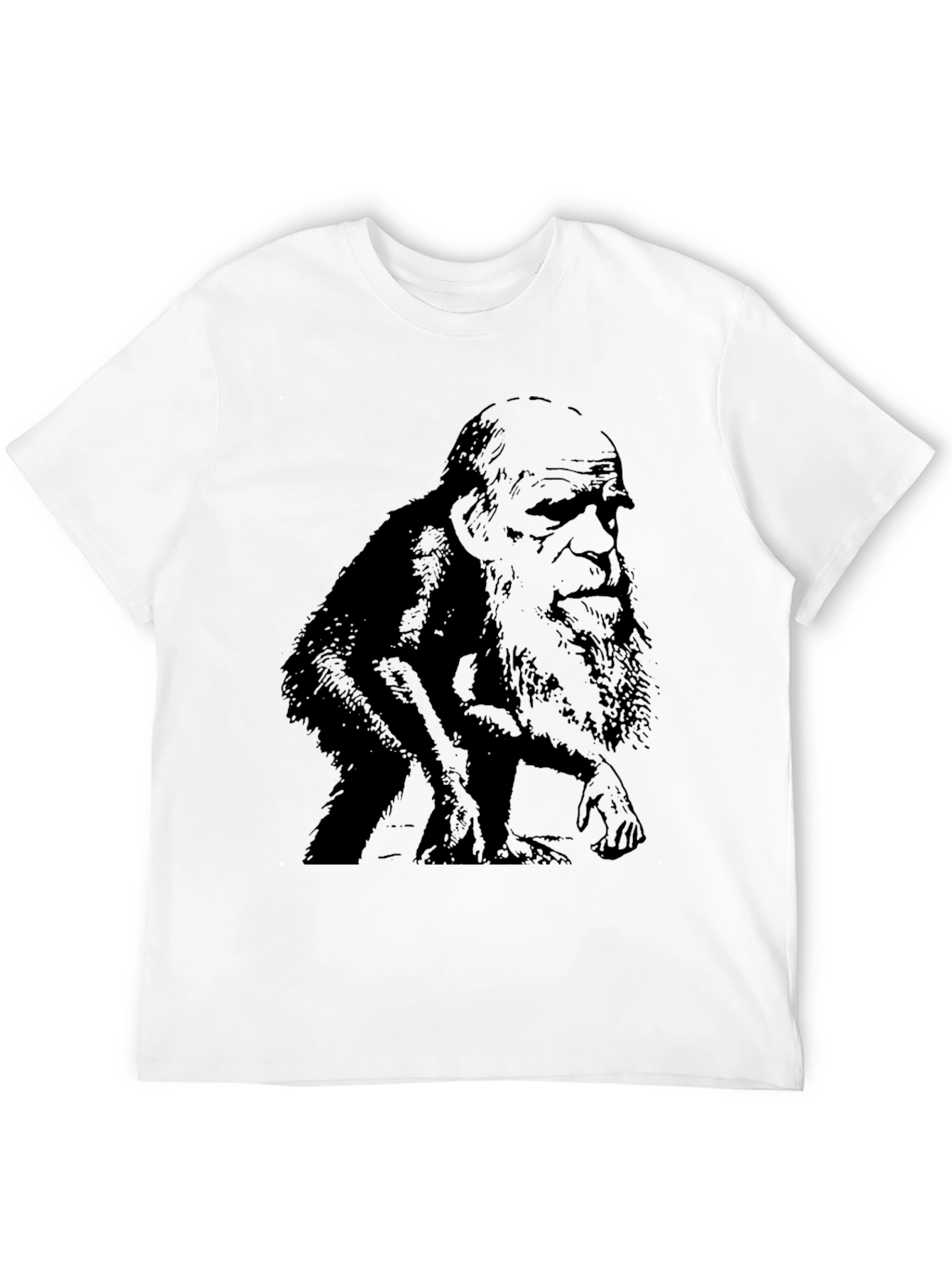 Evolved Ape Graphic Tee - Mens Black T-Shirt