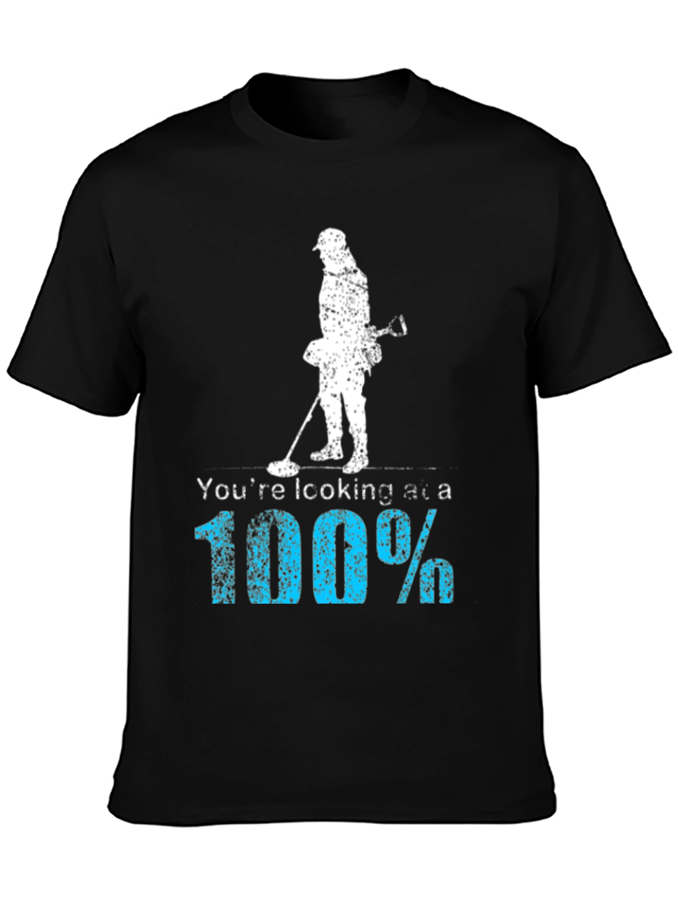 Metal Detecting T-Shirt - 100% Treasure Hunter